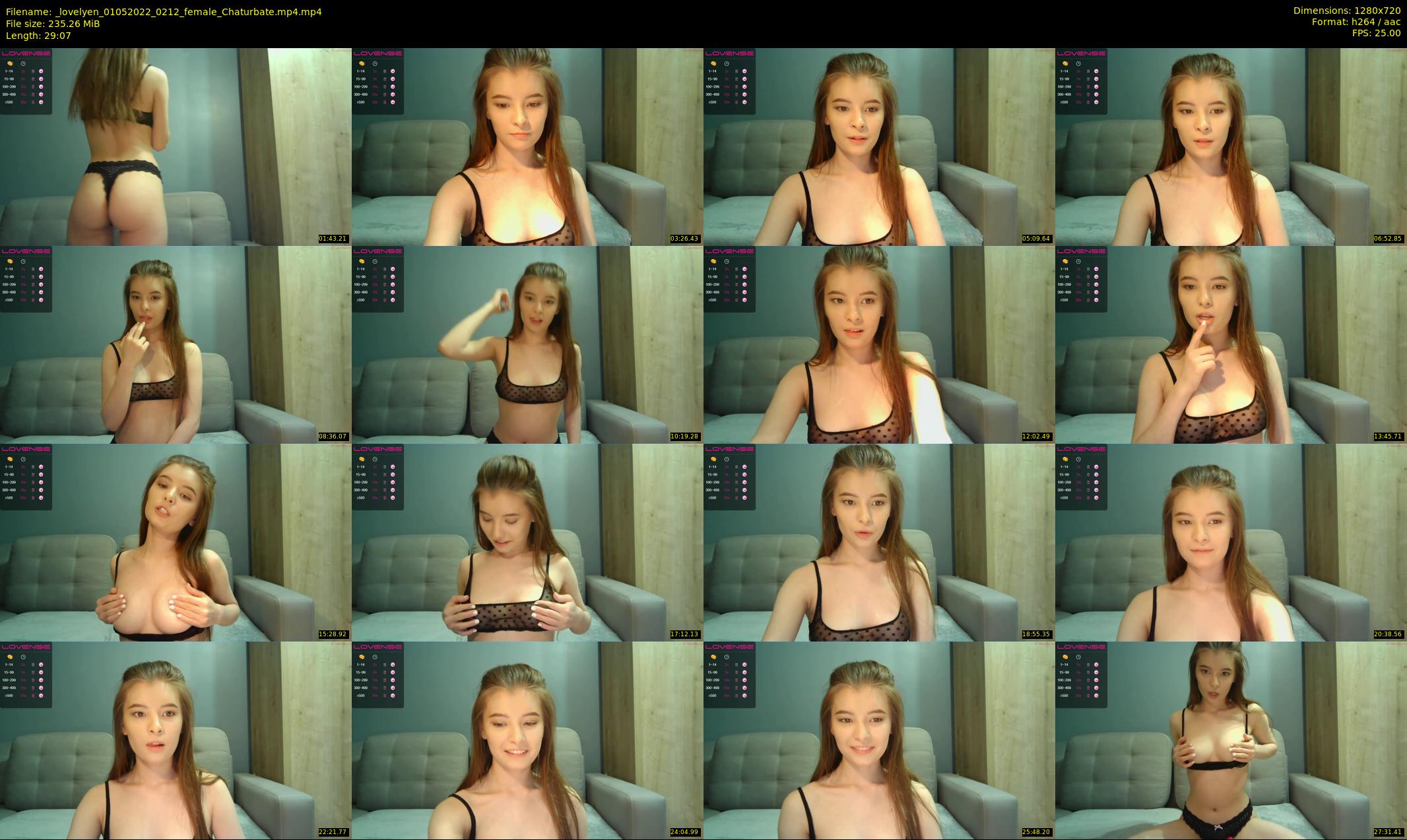 _lovelyen — 30 minute Chaturbate female cam show recording, 720p, May 1, 2022