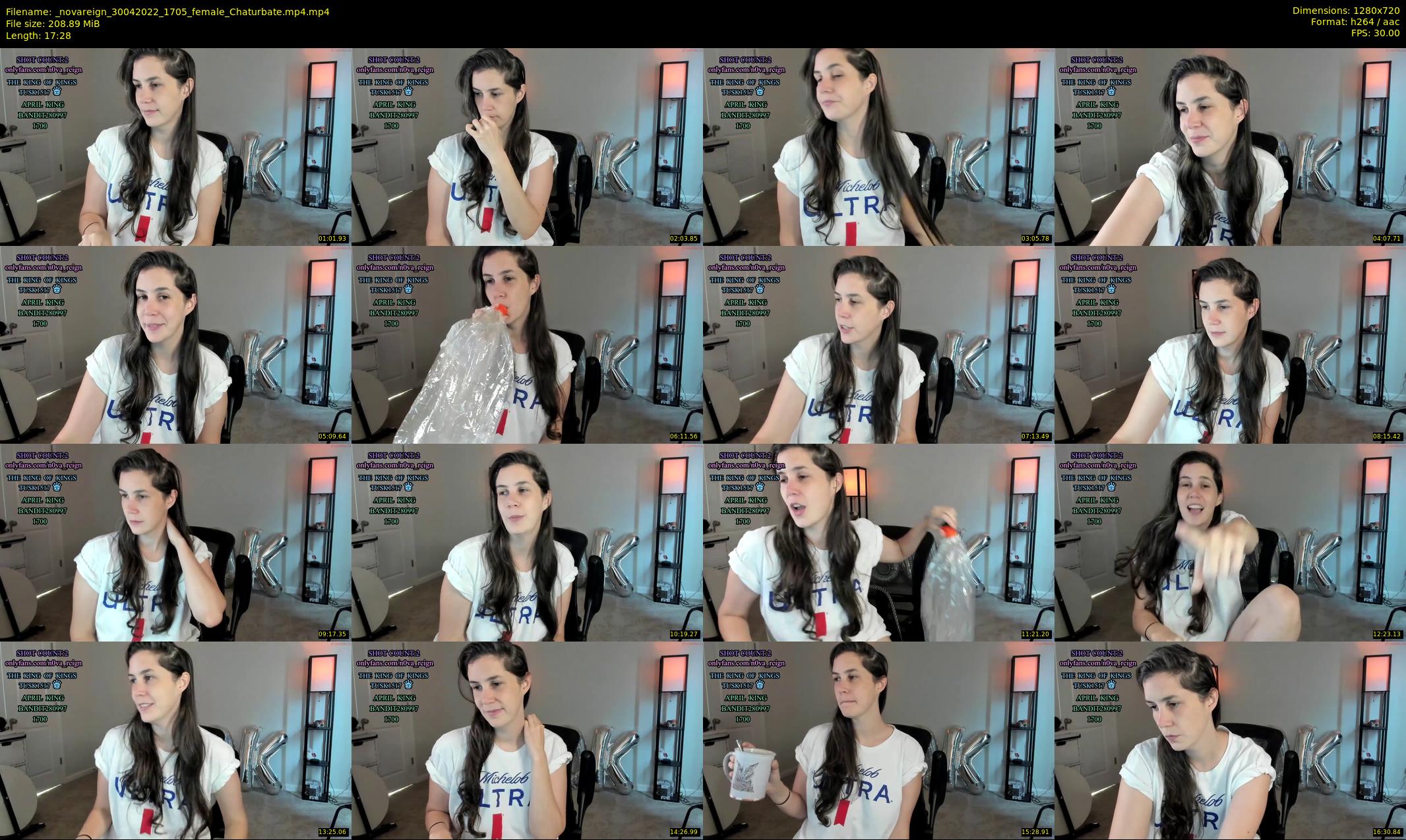 _novareign — 18 minute Chaturbate female cam show recording, 720p, Apr 30, 2022
