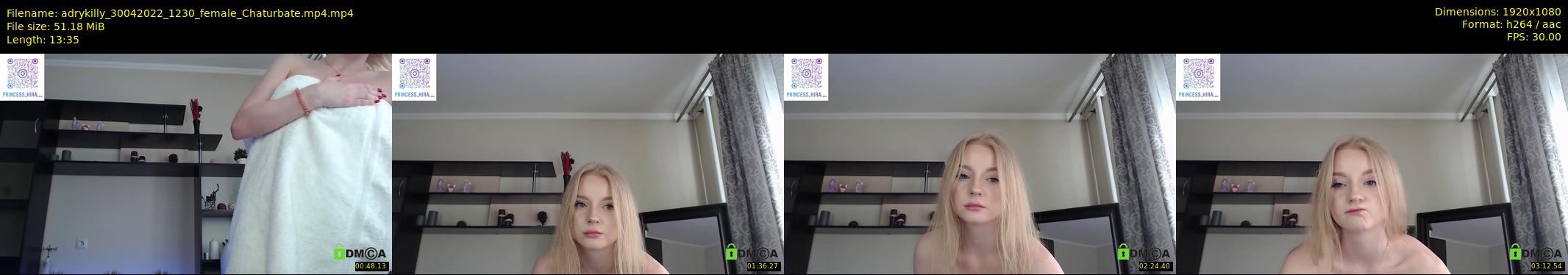 adrykilly — 14 minute Chaturbate female cam show recording, 1080p, Apr 30, 2022