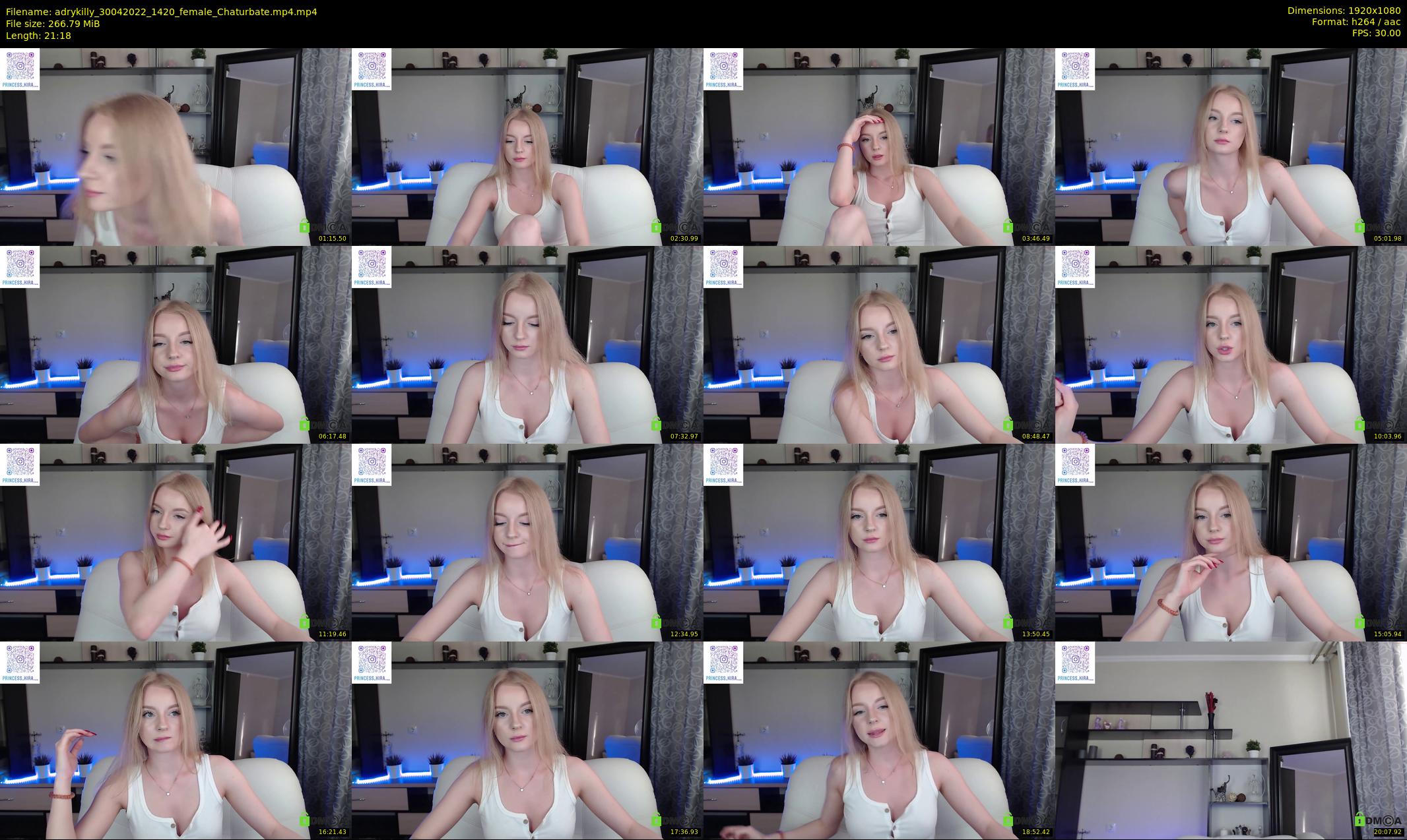 adrykilly — 22 minute Chaturbate female cam show recording, 1080p, Apr 30, 2022