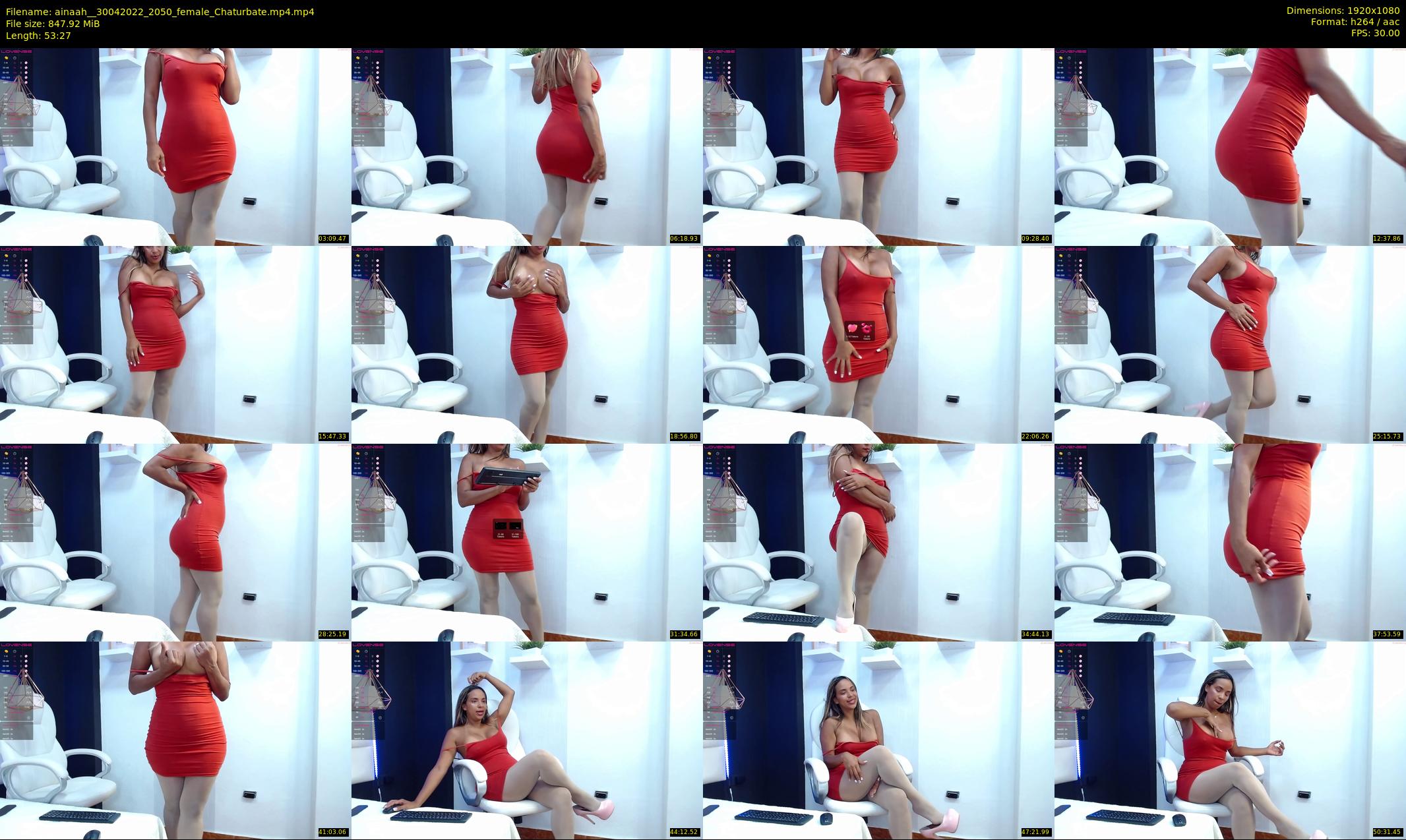 ainaah_ — 54 minute Chaturbate female cam show recording, 1080p, Apr 30, 2022