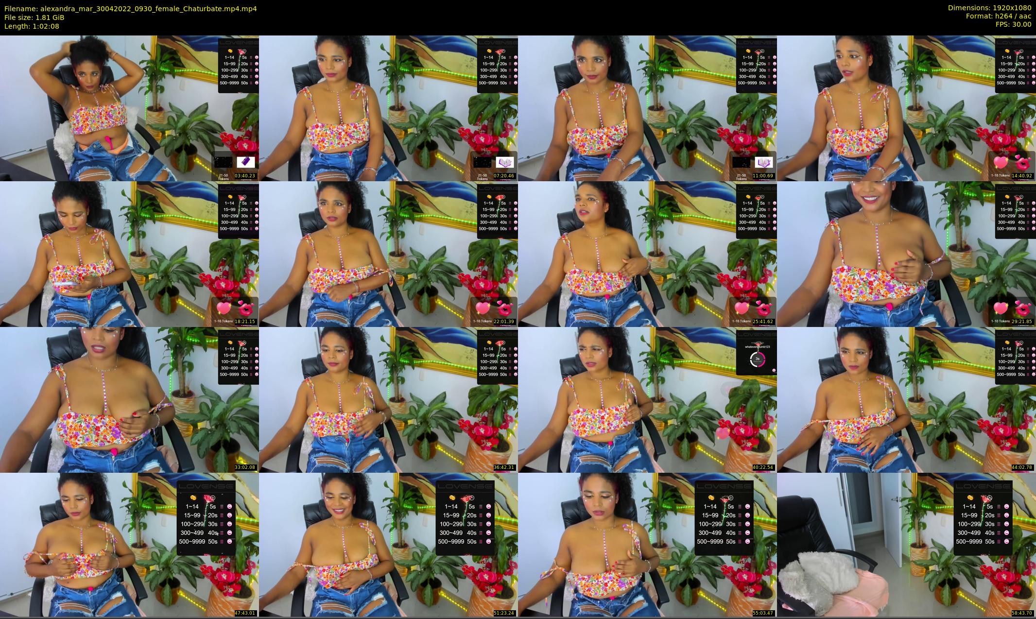 alexandra_mar — 63 minute Chaturbate female cam show recording, 1080p, Apr 30, 2022