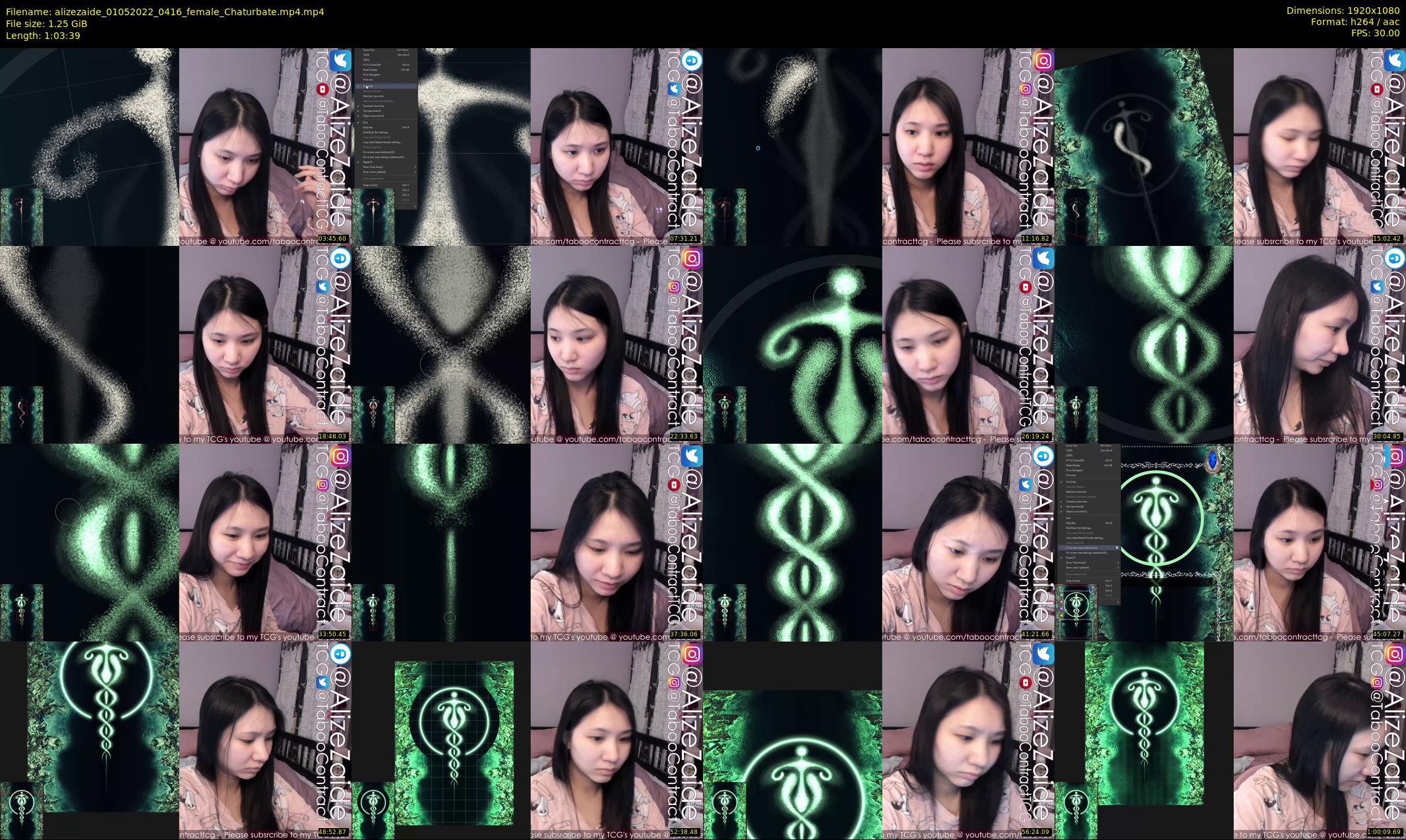 alizezaide — 64 minute Chaturbate female cam show recording, 1080p, May 1, 2022