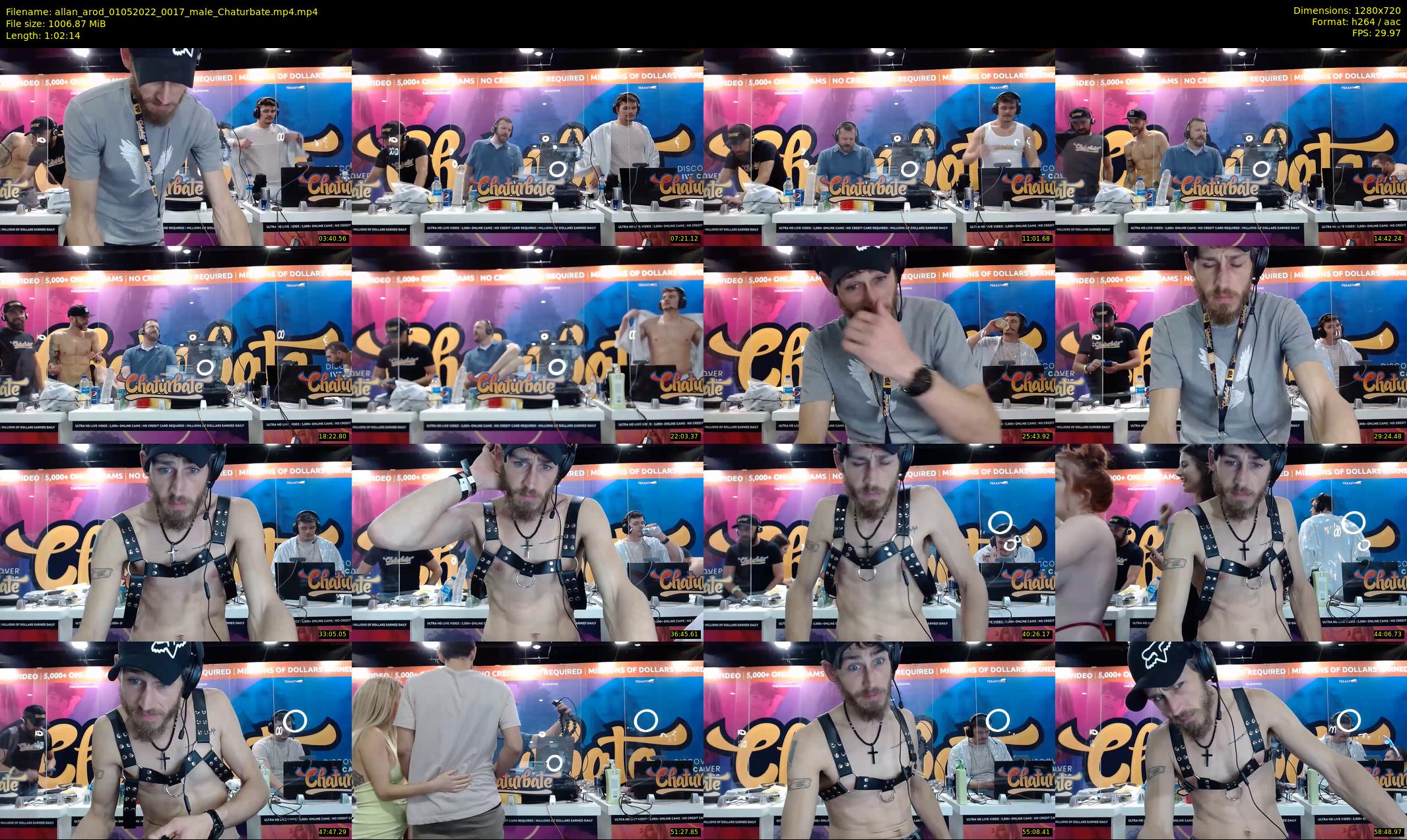 allan_arod — 63 minute Chaturbate male cam show recording, 720p, May 1, 2022