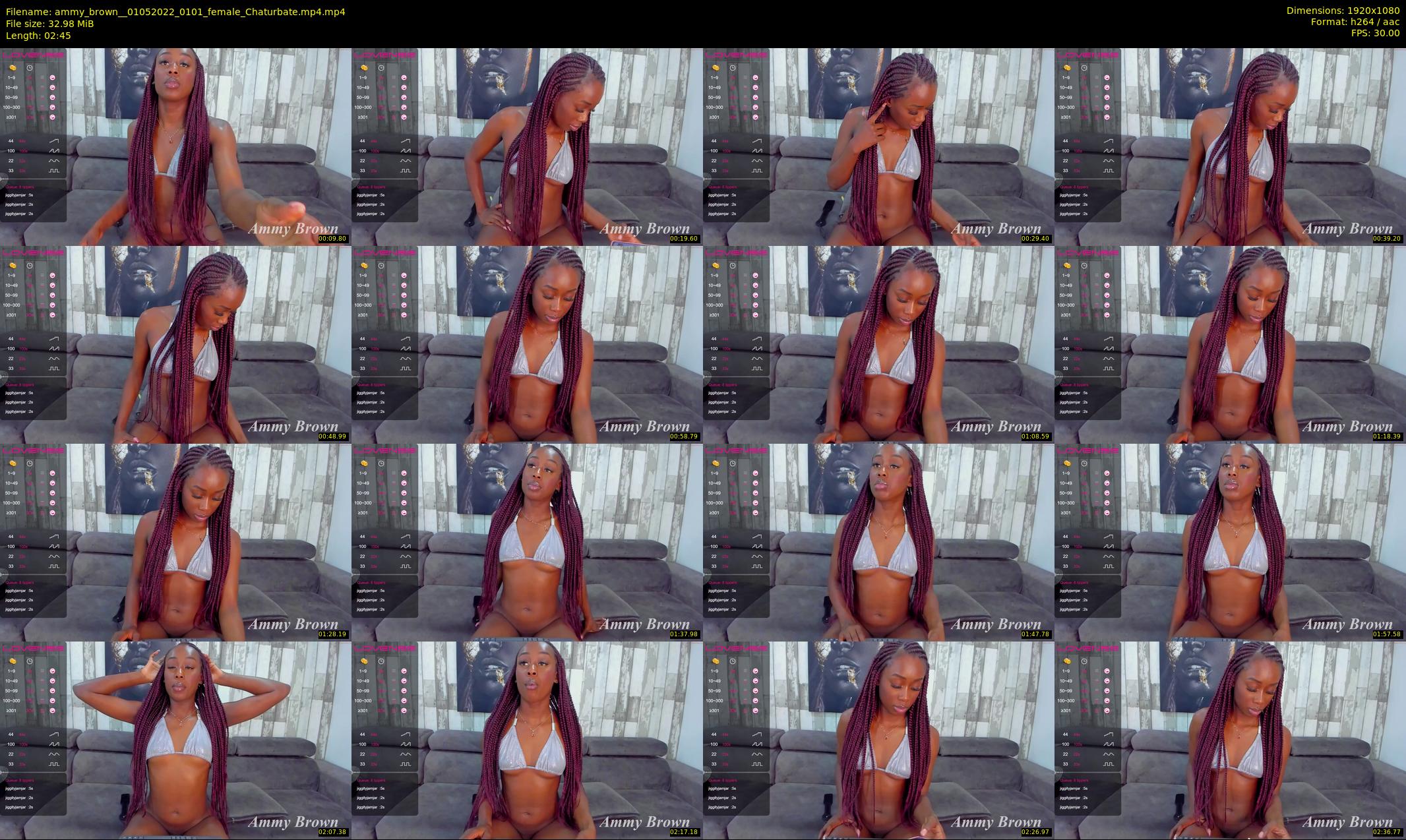 ammy_brown_ — 3 minute Chaturbate female cam show recording, 1080p, May 1, 2022