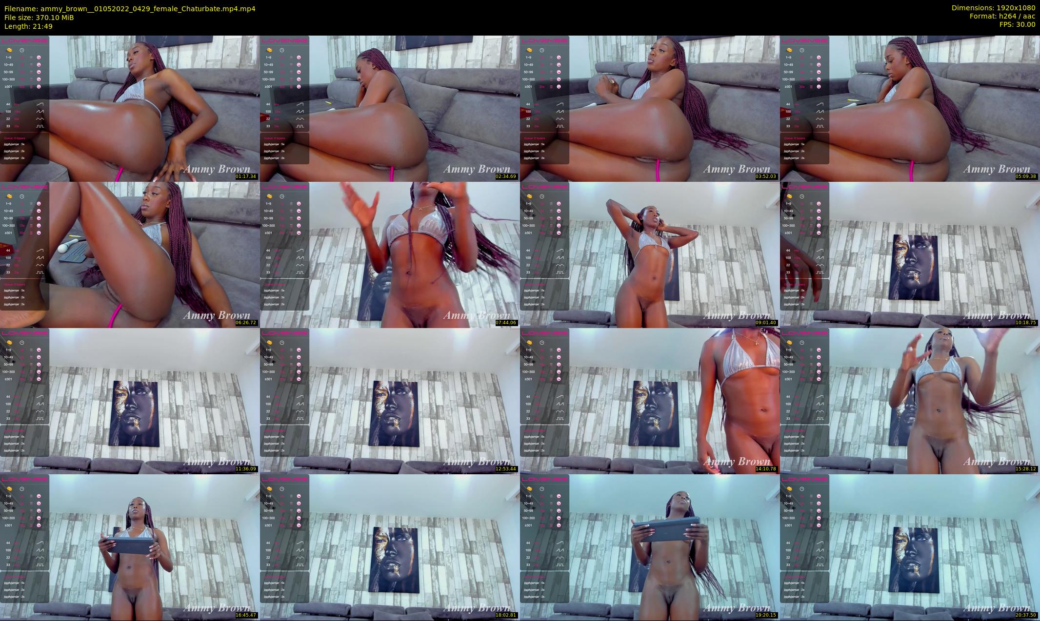 ammy_brown_ — 22 minute Chaturbate female cam show recording, 1080p, May 1, 2022