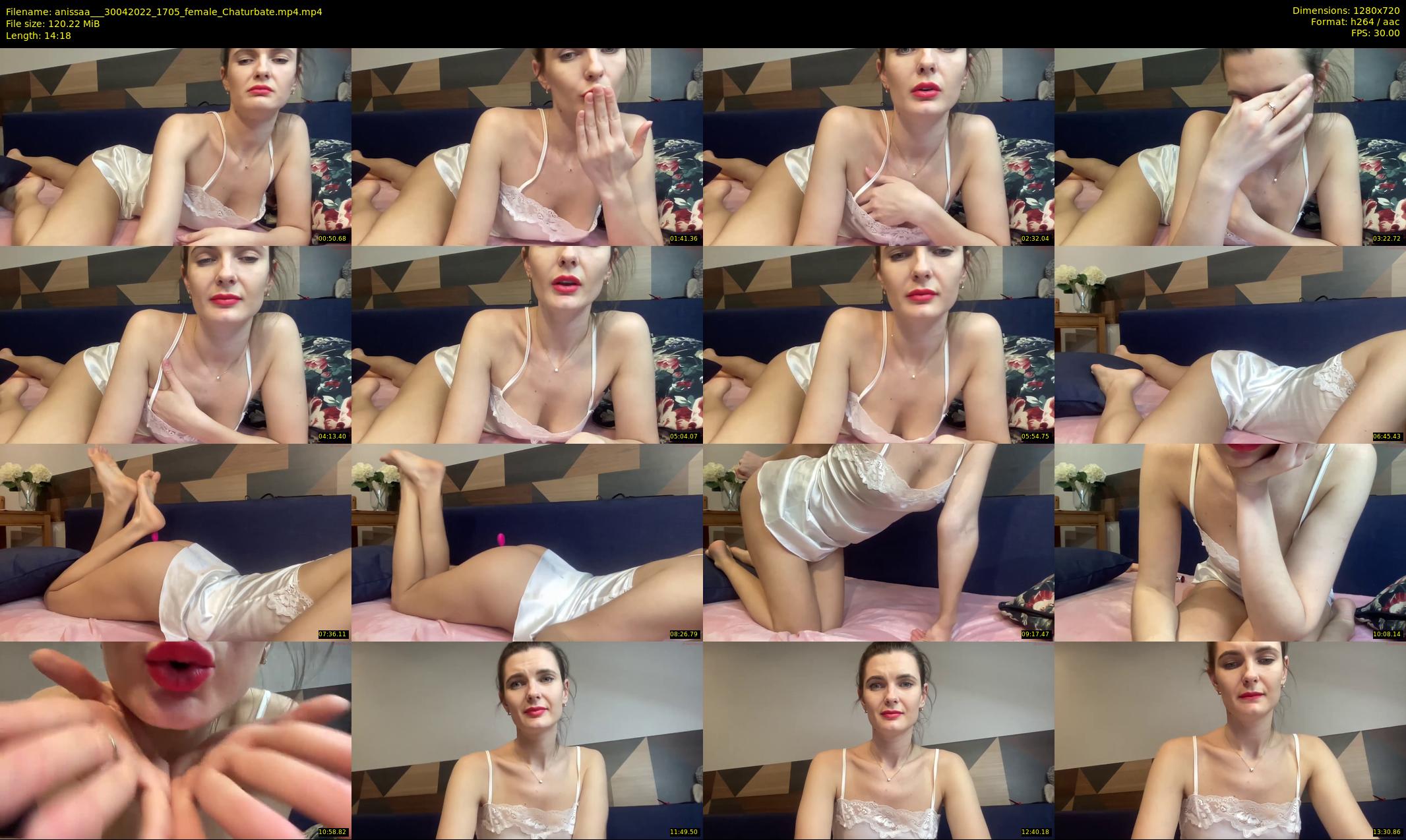 anissaa__ — 15 minute Chaturbate female cam show recording, 720p, Apr 30, 2022