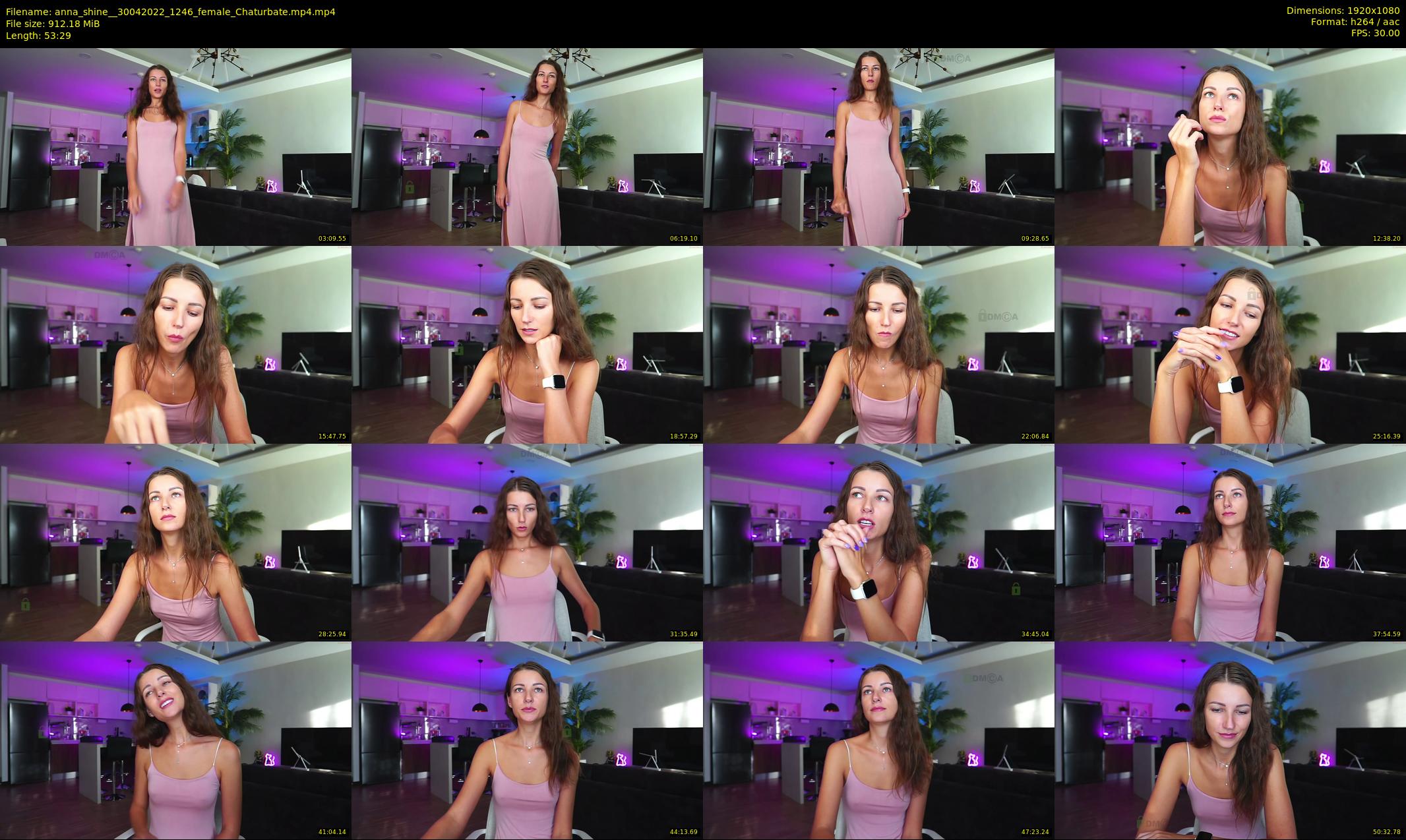 anna_shine_ — 54 minute Chaturbate female cam show recording, 1080p, Apr 30, 2022
