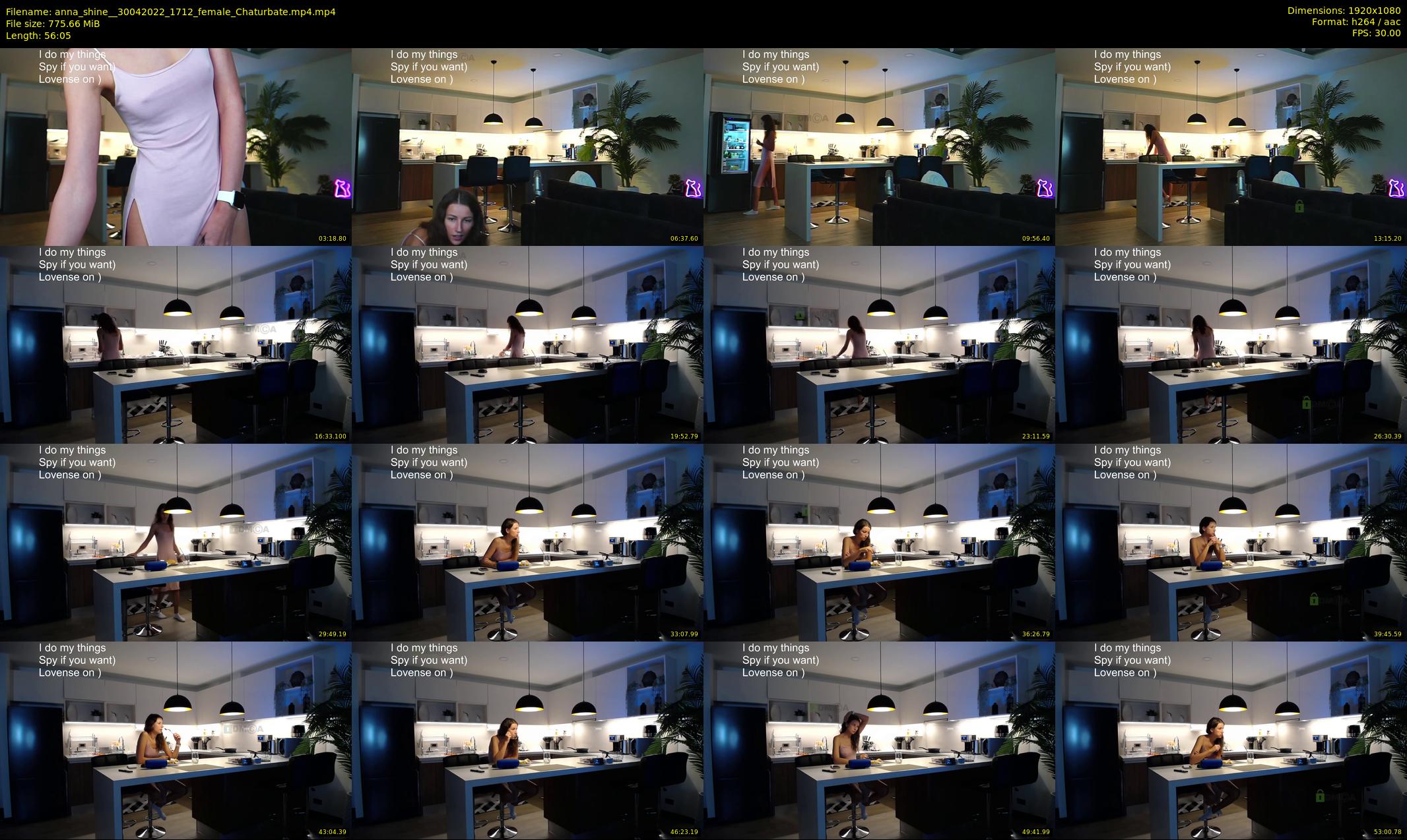 anna_shine_ — 57 minute Chaturbate female cam show recording, 1080p, Apr 30, 2022