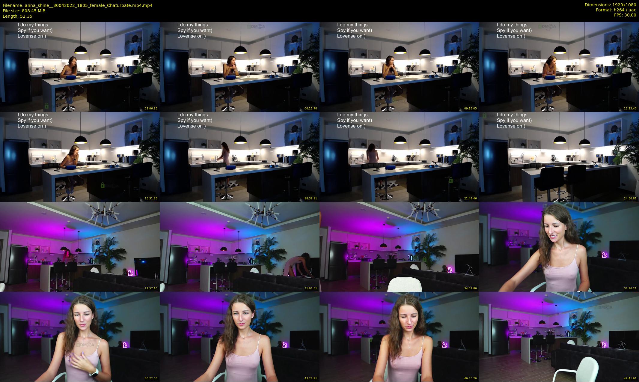 anna_shine_ — 53 minute Chaturbate female cam show recording, 1080p, Apr 30, 2022