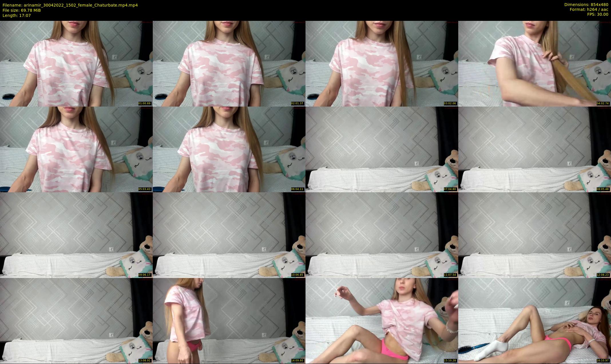 arinamir — 18 minute Chaturbate female cam show recording, 480p, Apr 30, 2022