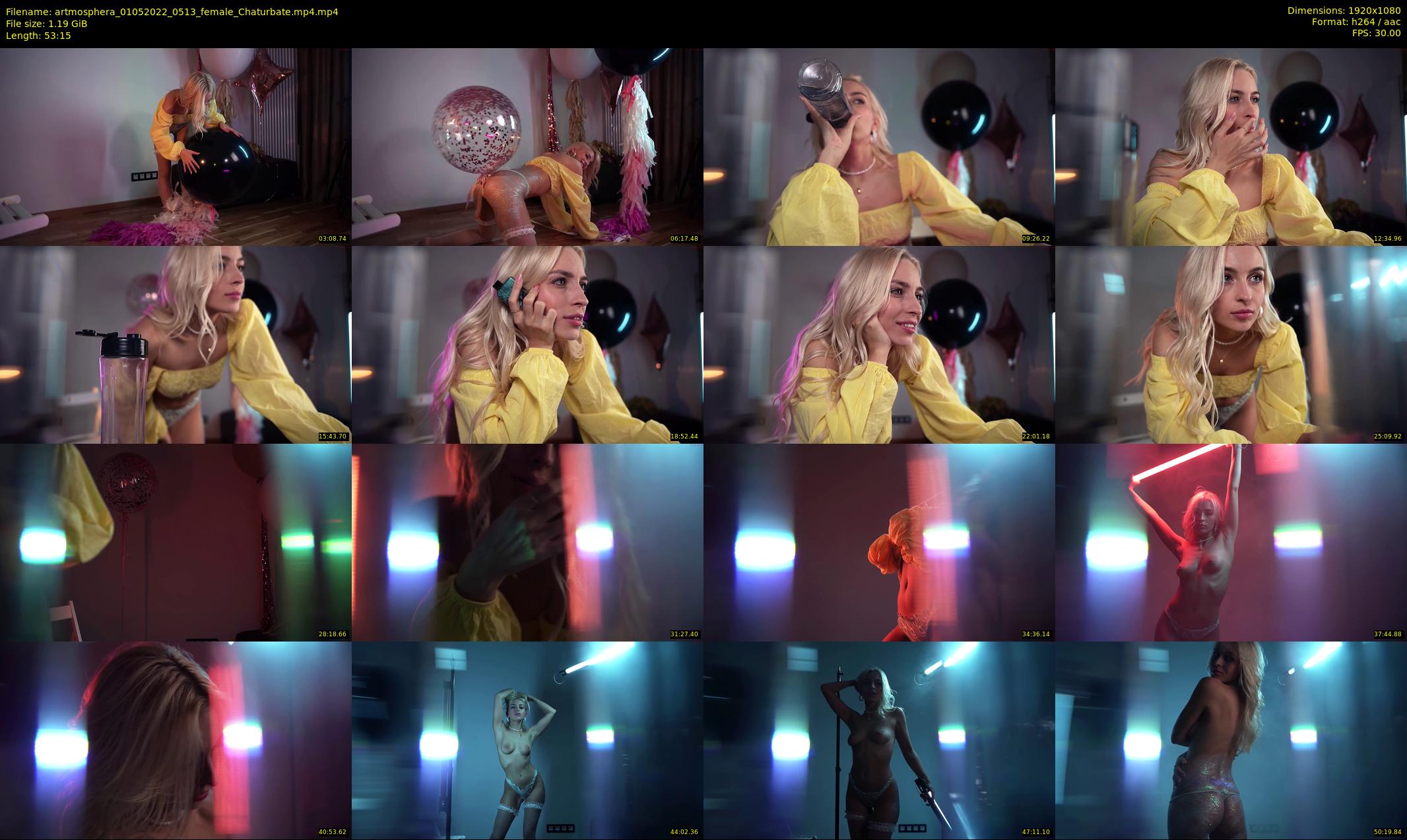artmosphera — 54 minute Chaturbate female cam show recording, 1080p, May 1, 2022