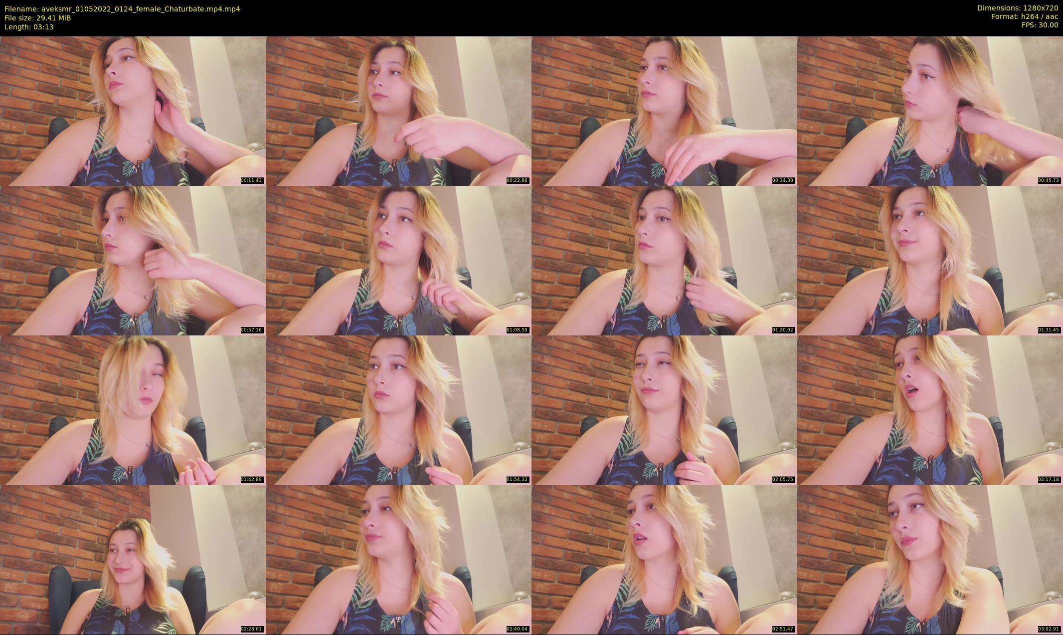 aveksmr — 4 minute Chaturbate couple cam show recording, 720p, May 1, 2022
