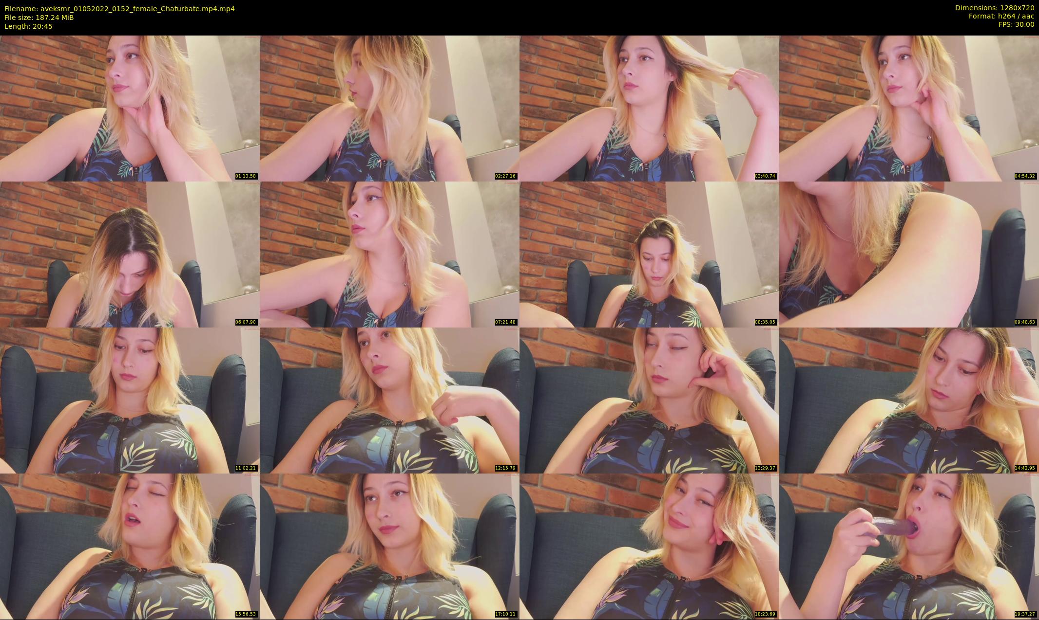 aveksmr — 21 minute Chaturbate couple cam show recording, 720p, May 1, 2022