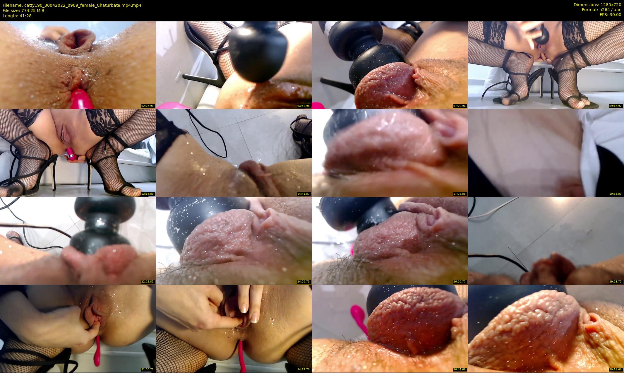 catty190 — 42 minute Chaturbate female cam show recording, 720p, Apr 30, 2022