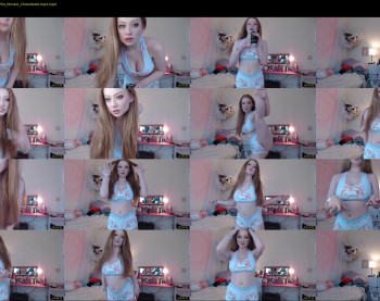 ccinnamon — 5 minute Chaturbate female cam show recording, 720p, Apr 30, 2022