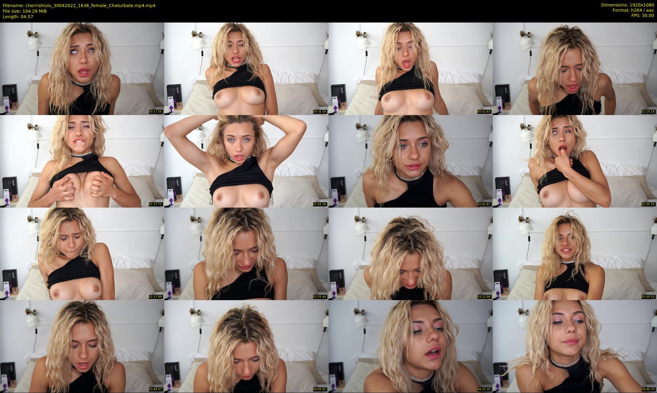 cherrishlulu — 5 minute Chaturbate female cam show recording, 1080p, Apr 30, 2022