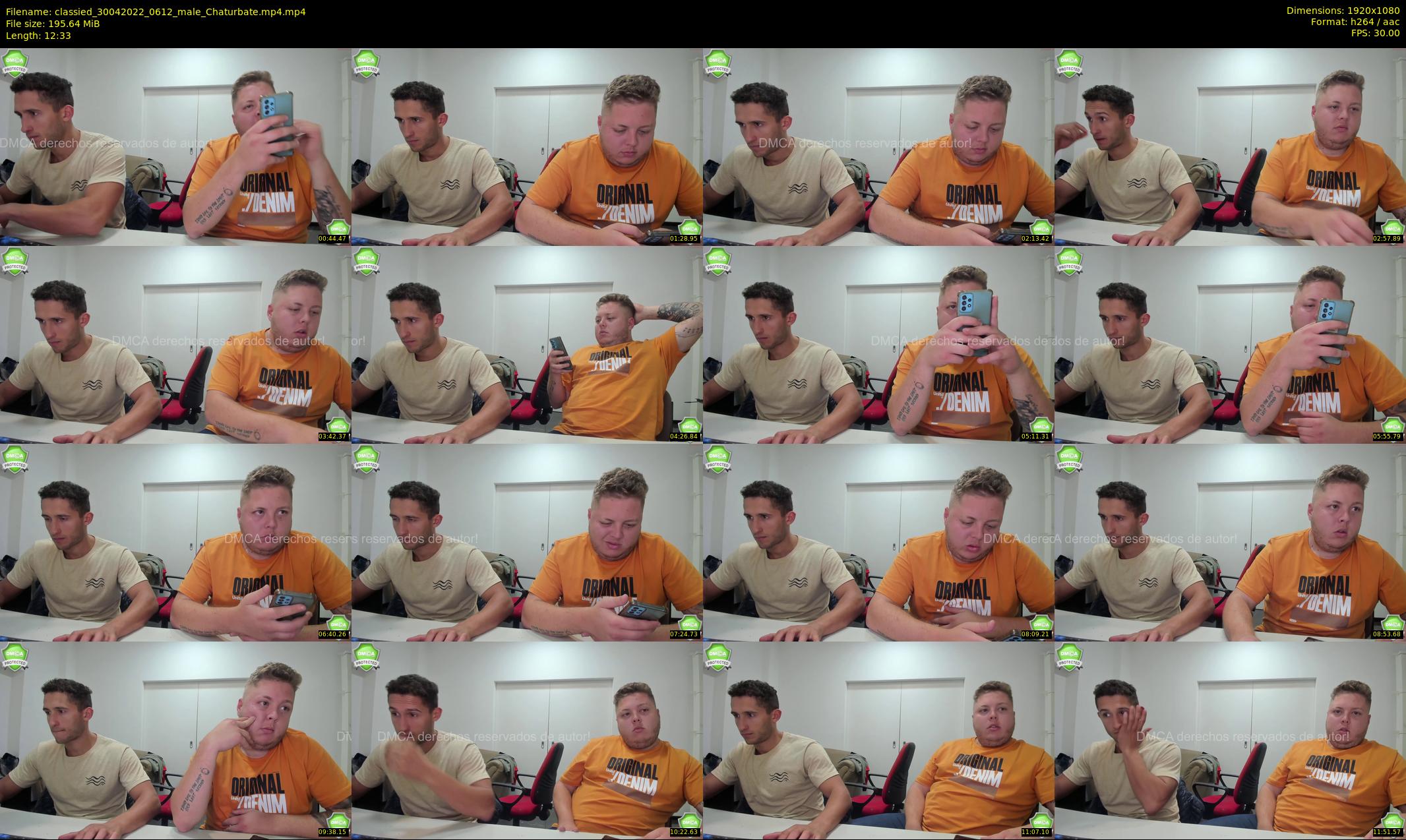classied — 13 minute Chaturbate male cam show recording, 1080p, Apr 30, 2022
