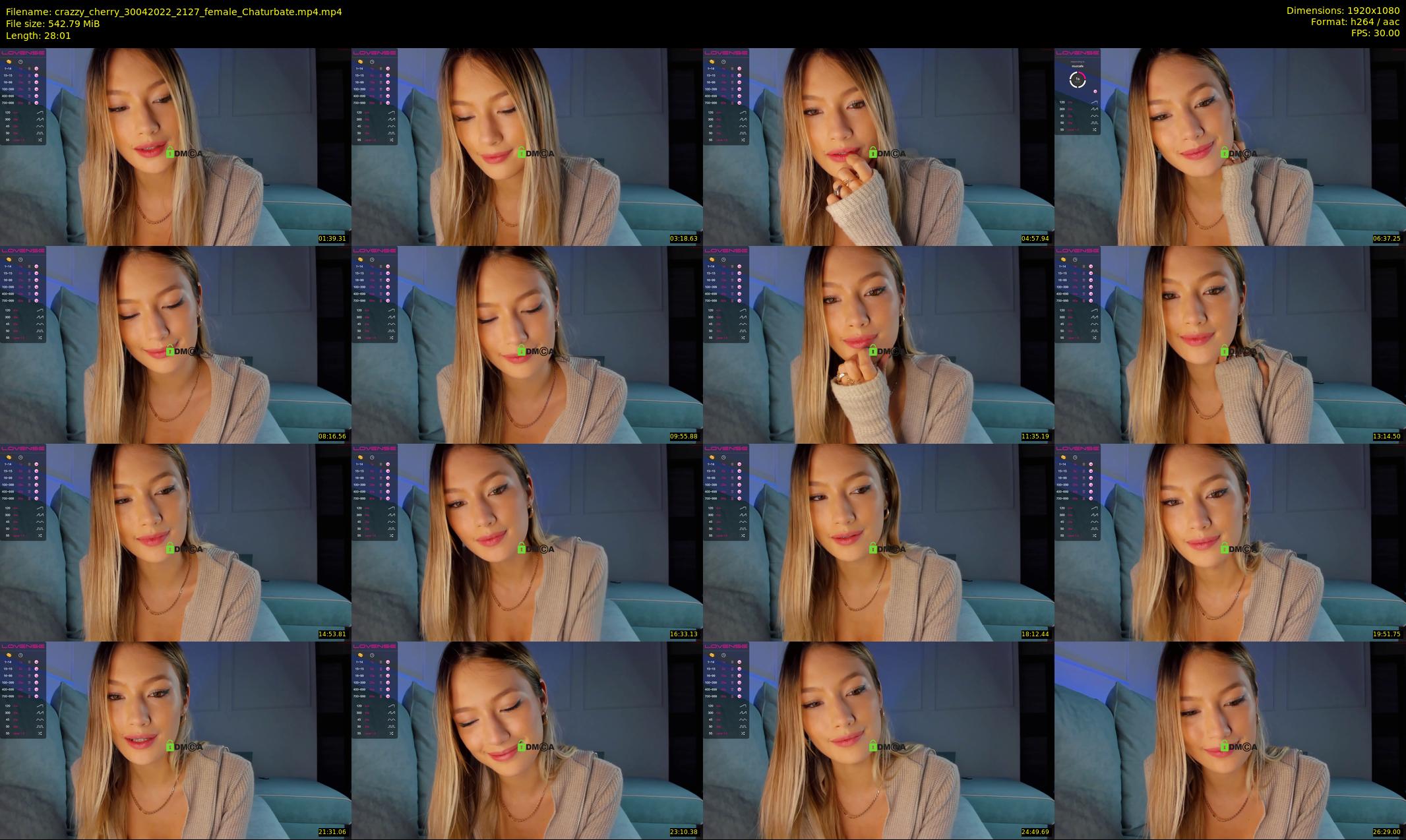 crazzy_cherry — 29 minute Chaturbate female cam show recording, 1080p, Apr 30, 2022