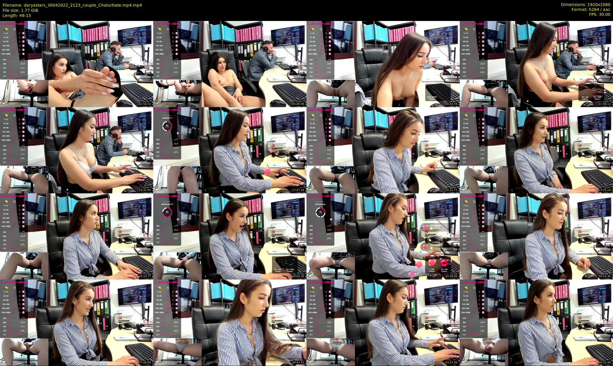 daryastars — 50 minute Chaturbate couple cam show recording, 1080p, Apr 30, 2022