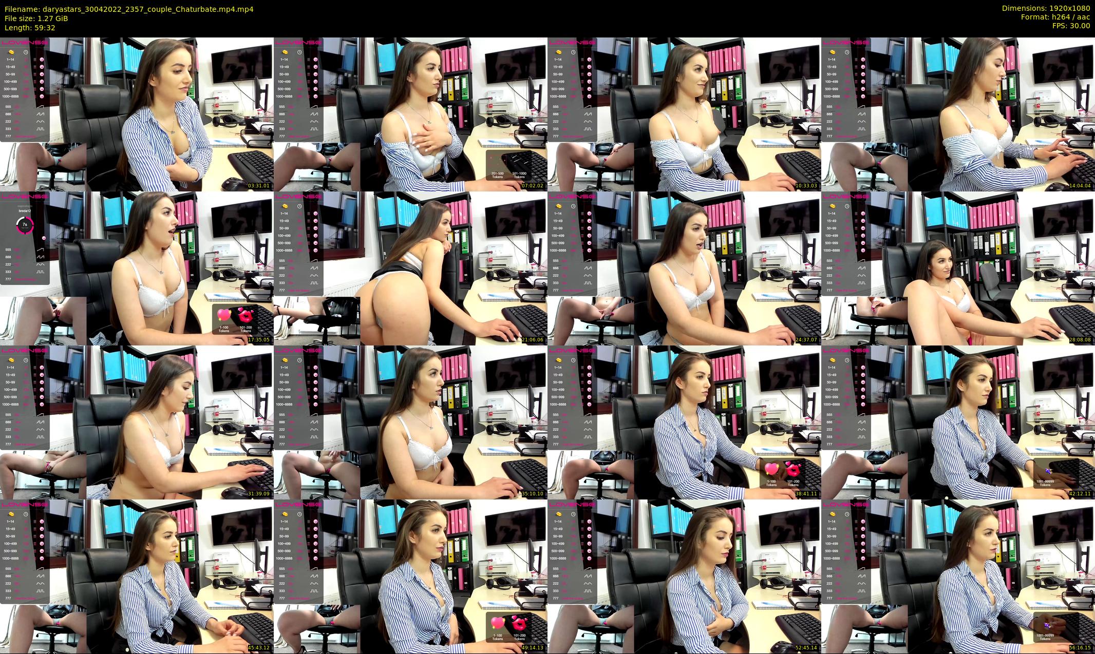 daryastars — 60 minute Chaturbate couple cam show recording, 1080p, Apr 30, 2022