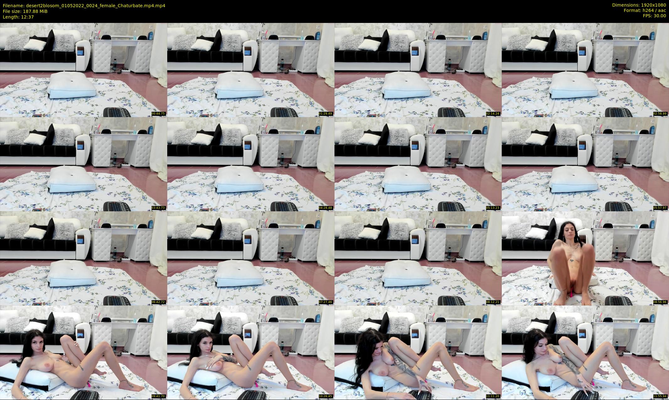 desert2blosom — 13 minute Chaturbate female cam show recording, 1080p, May 1, 2022