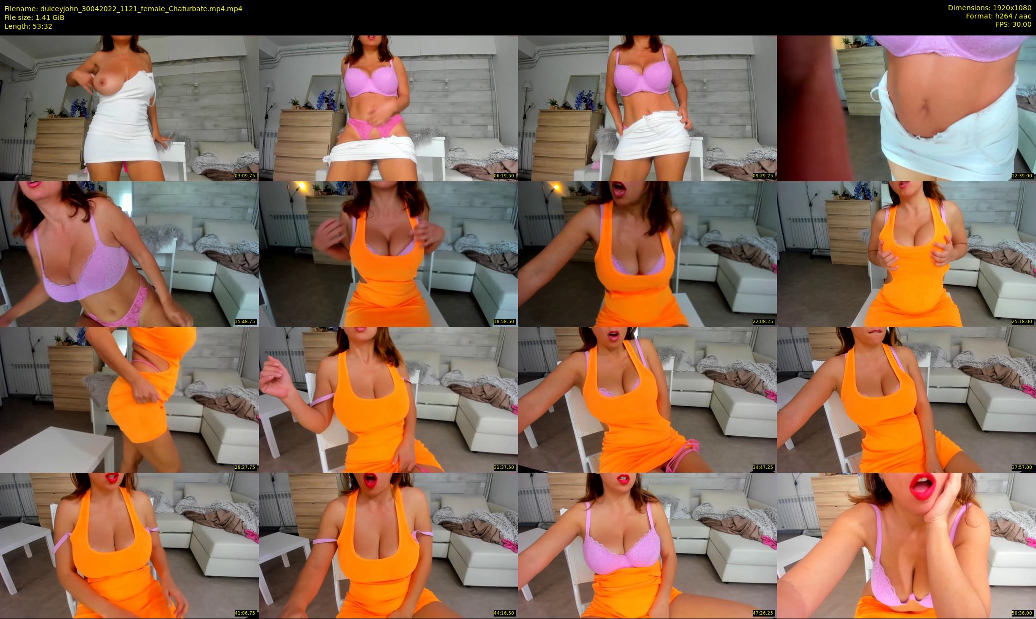 dulceyjohn — 54 minute Chaturbate female cam show recording, 1080p, Apr 30, 2022