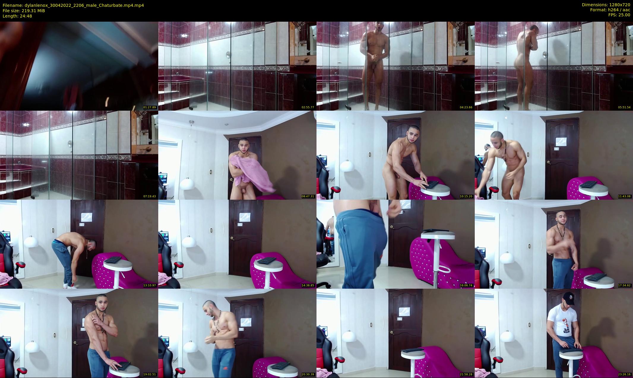 dylanlenox — 25 minute Chaturbate male cam show recording, 720p, Apr 30, 2022