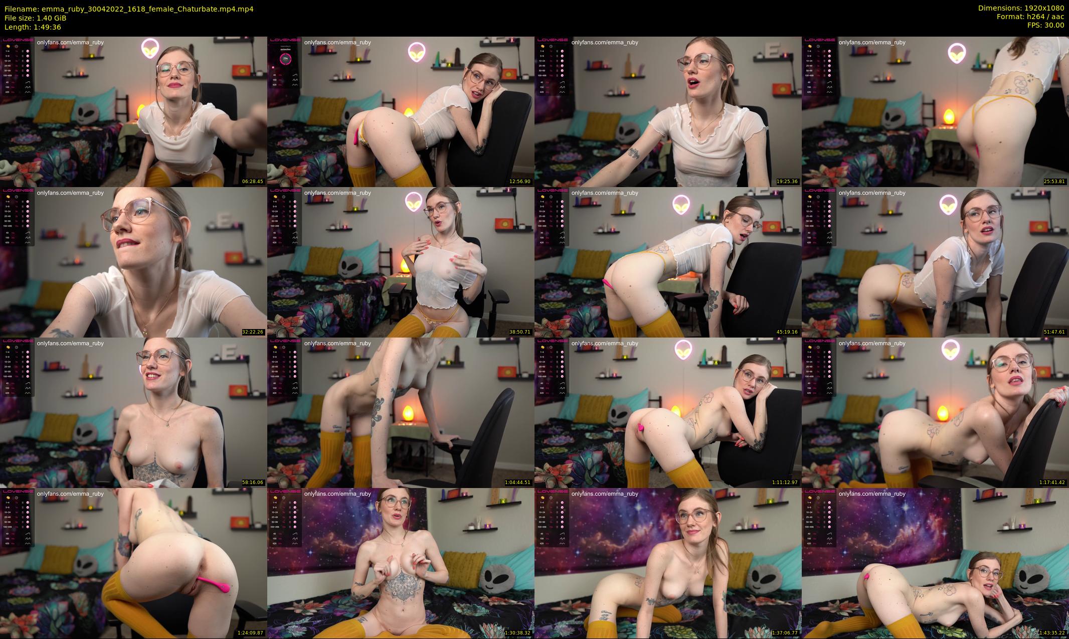 emma_ruby — 110 minute Chaturbate female cam show recording, 1080p, Apr 30, 2022