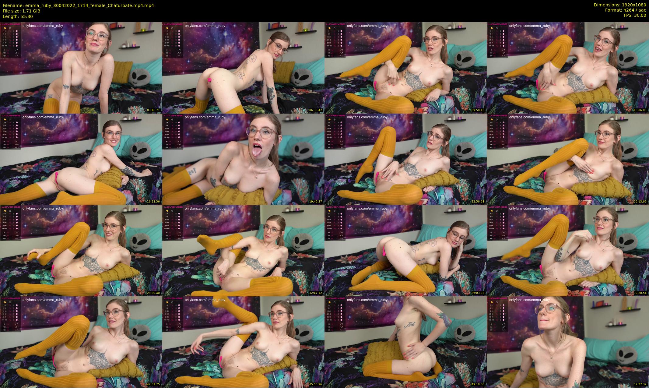 emma_ruby — 56 minute Chaturbate female cam show recording, 1080p, Apr 30, 2022