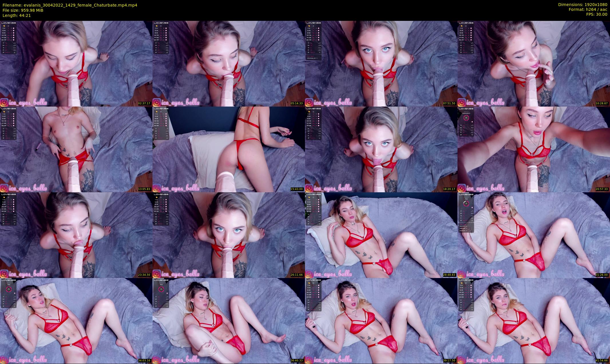 evalanis — 45 minute Chaturbate couple cam show recording, 1080p, Apr 30, 2022