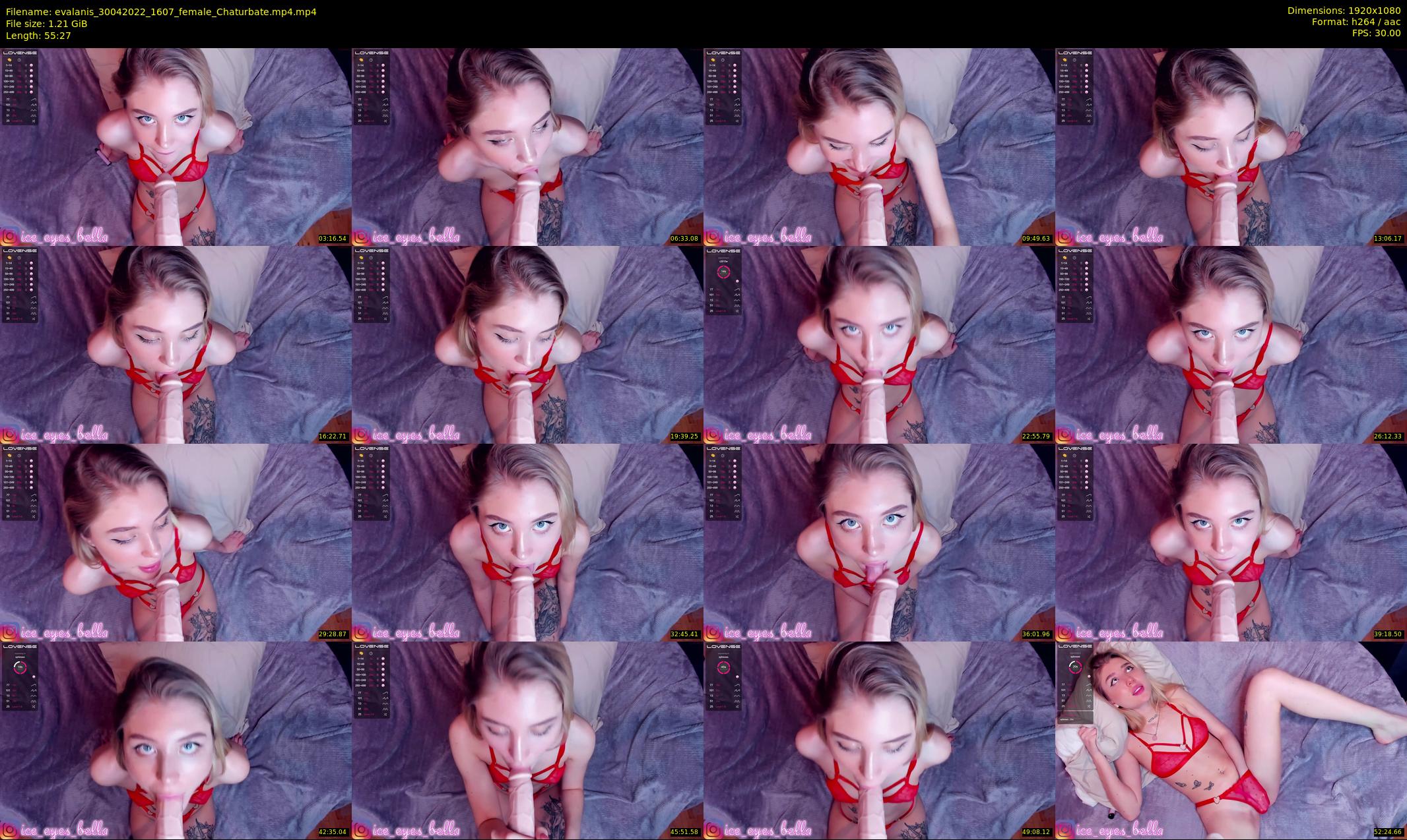 evalanis — 56 minute Chaturbate couple cam show recording, 1080p, Apr 30, 2022