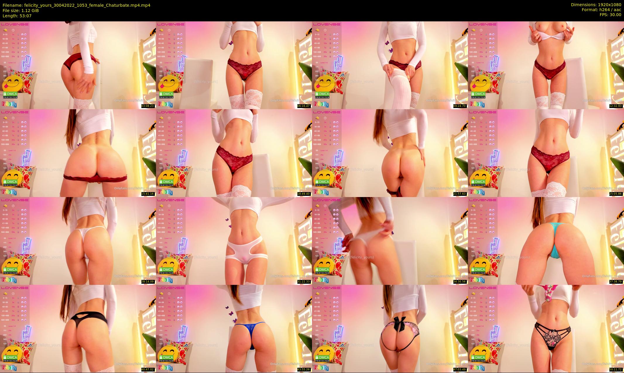 felicity_yours — 54 minute Chaturbate female cam show recording, 1080p, Apr 30, 2022