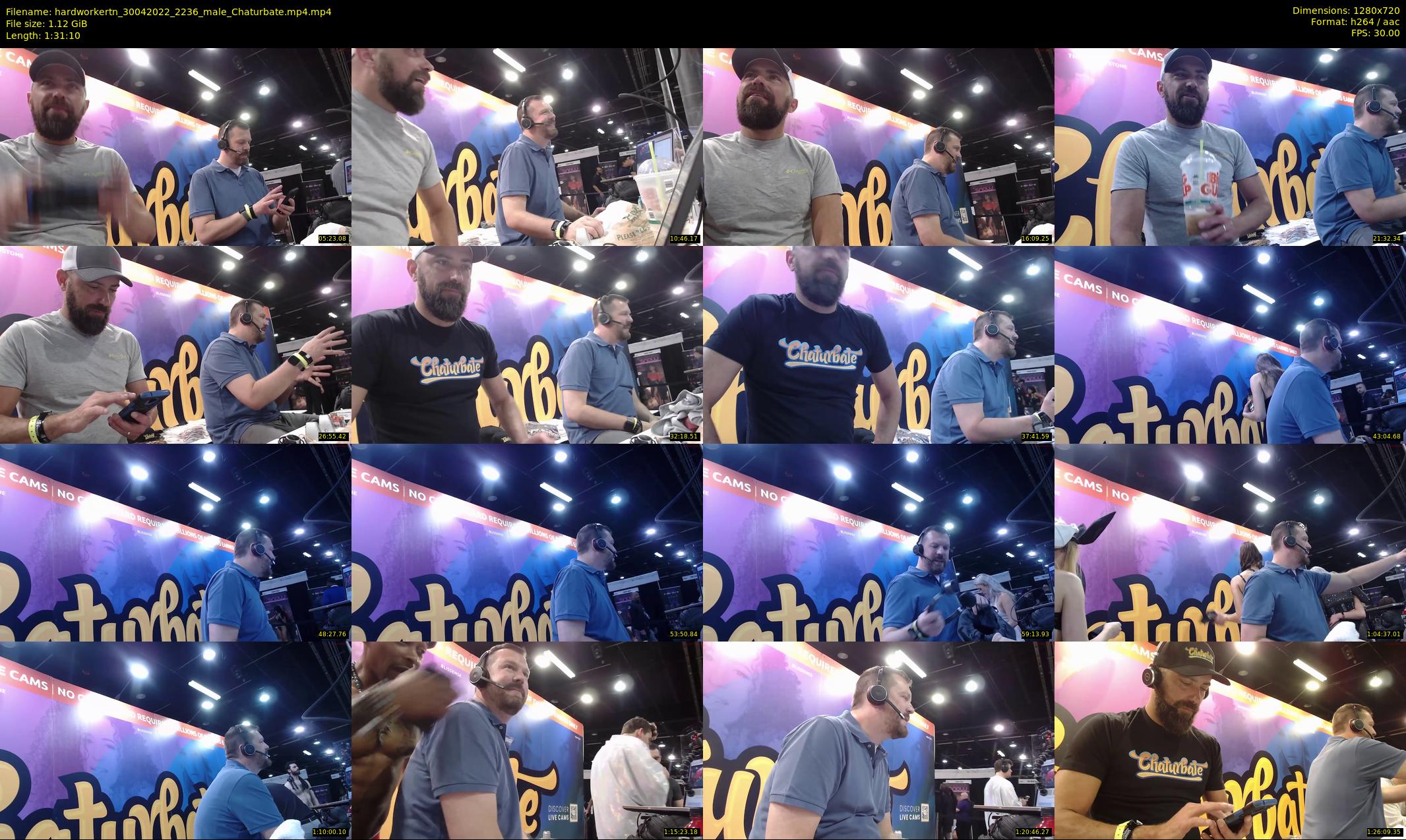 hardworkertn — 92 minute Chaturbate male cam show recording, 720p, Apr 30, 2022