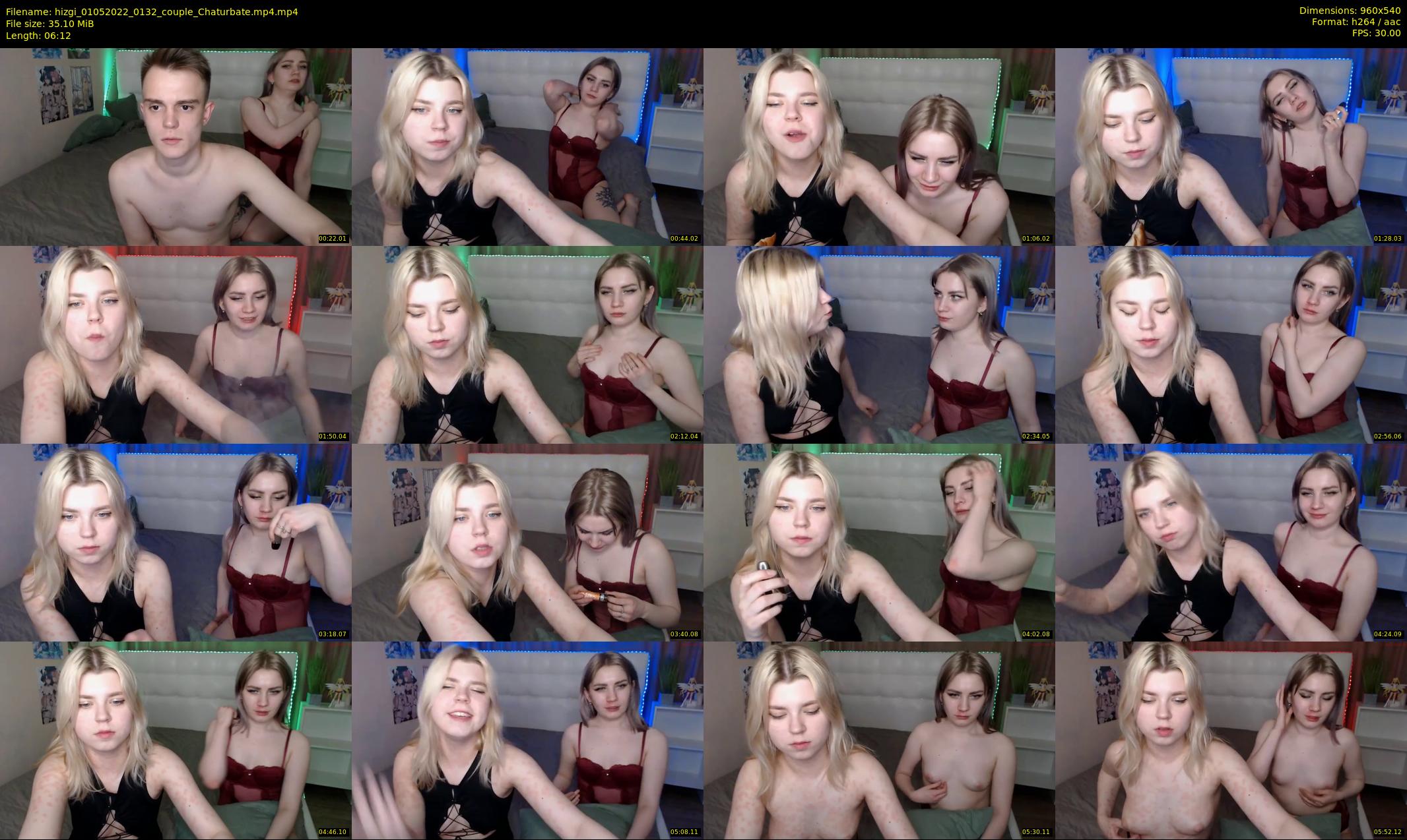 hizgi — 7 minute Chaturbate couple cam show recording, 480p, May 1, 2022