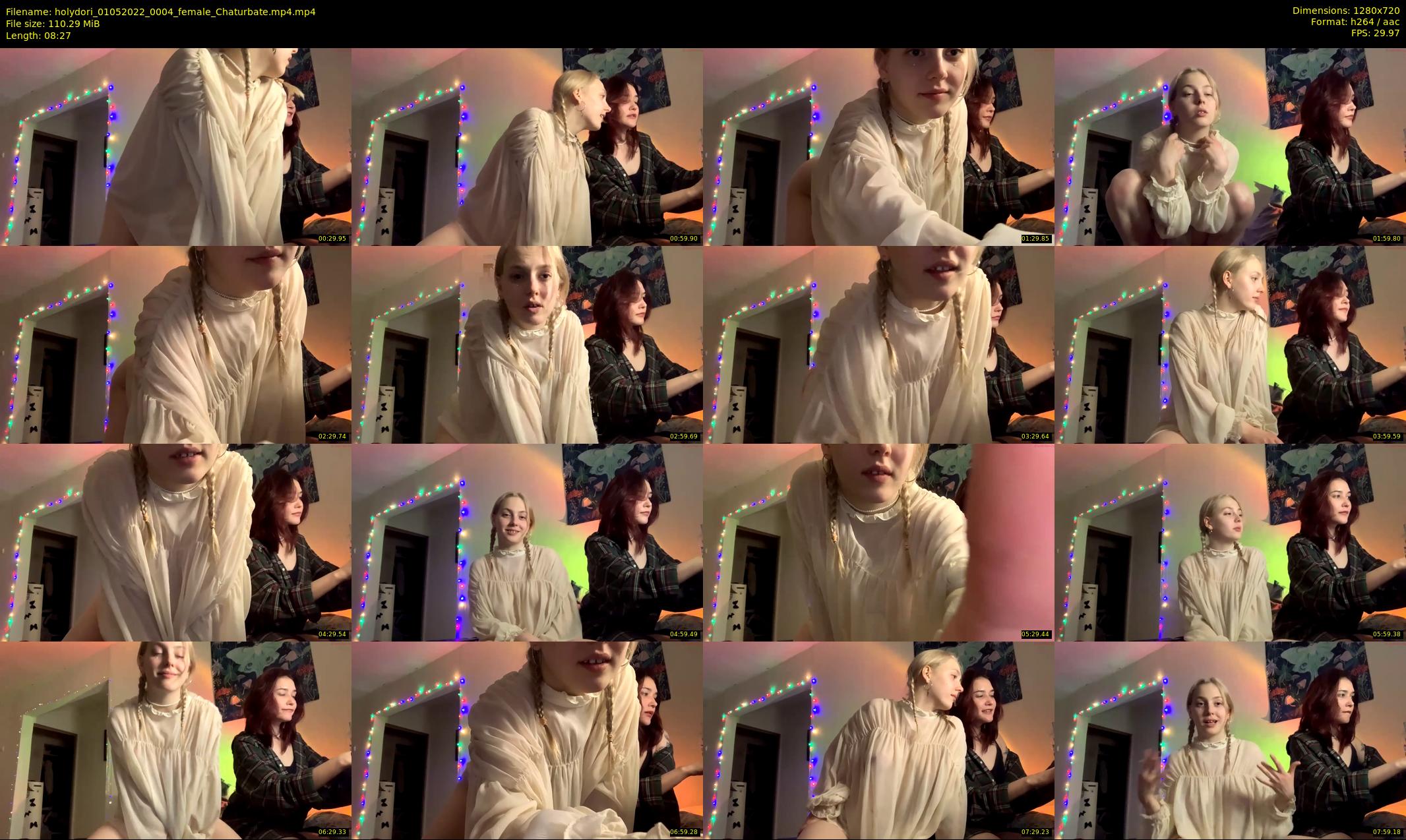 holydori — 9 minute Chaturbate female cam show recording, 720p, May 1, 2022