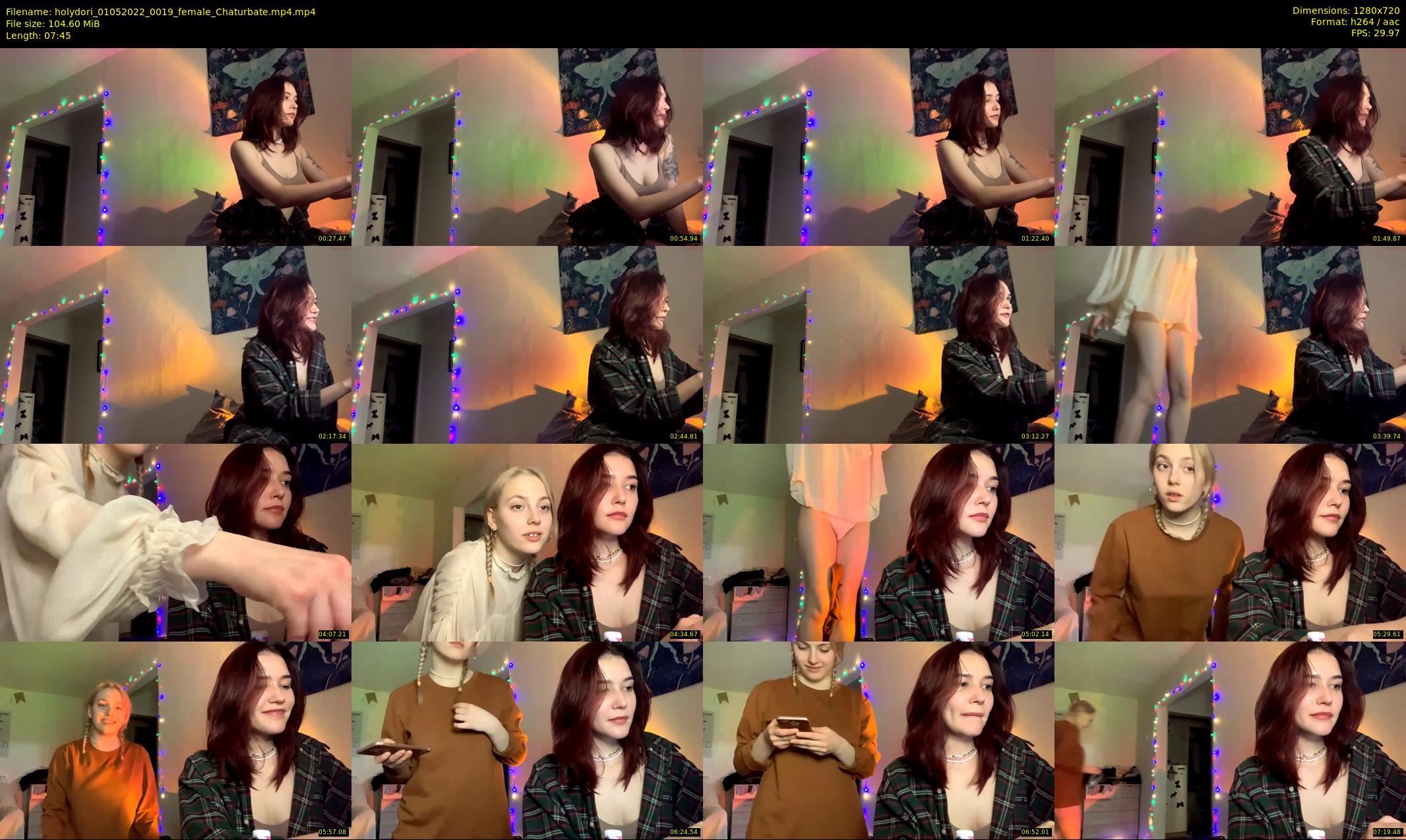 holydori — 8 minute Chaturbate female cam show recording, 720p, May 1, 2022