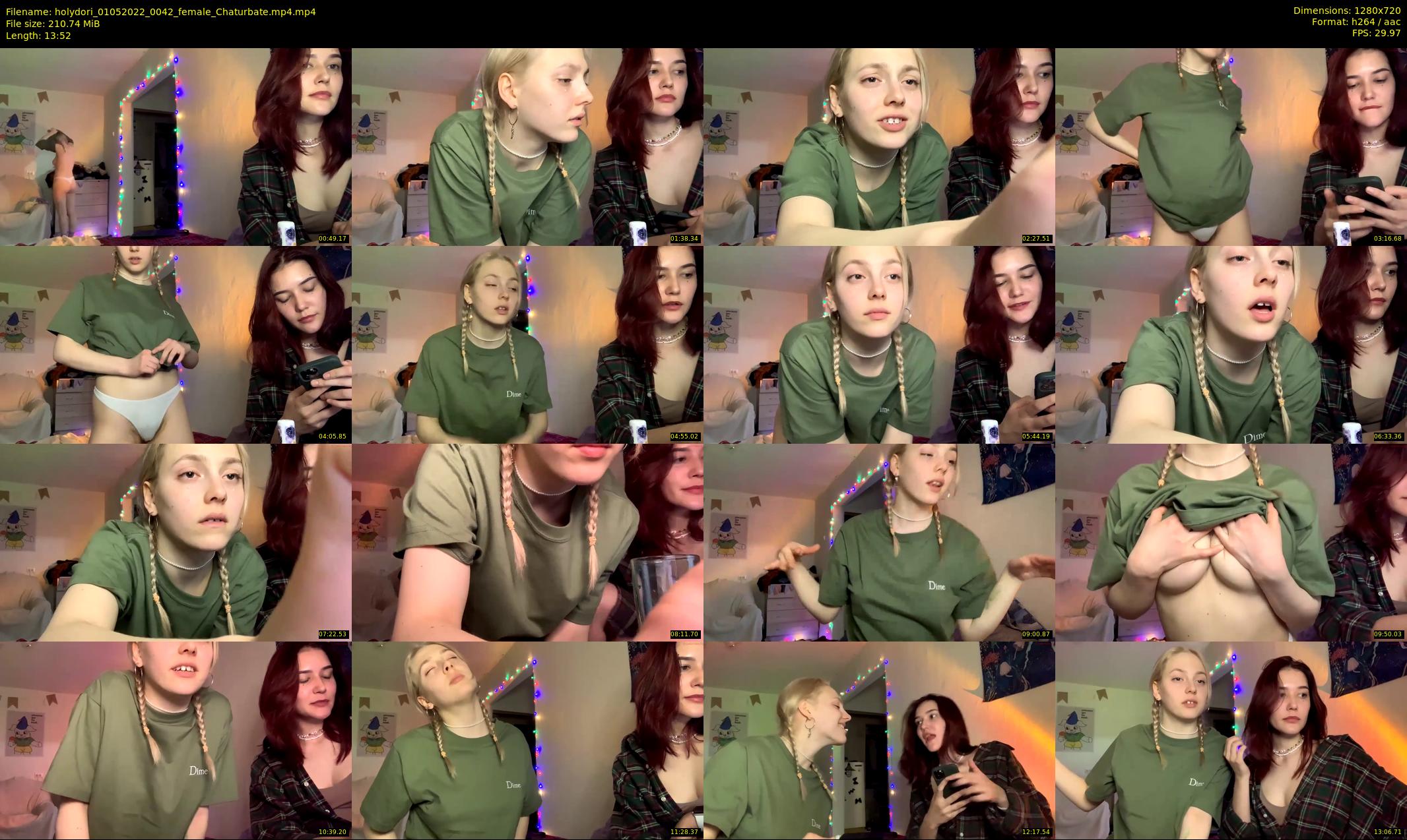 holydori — 14 minute Chaturbate female cam show recording, 720p, May 1, 2022