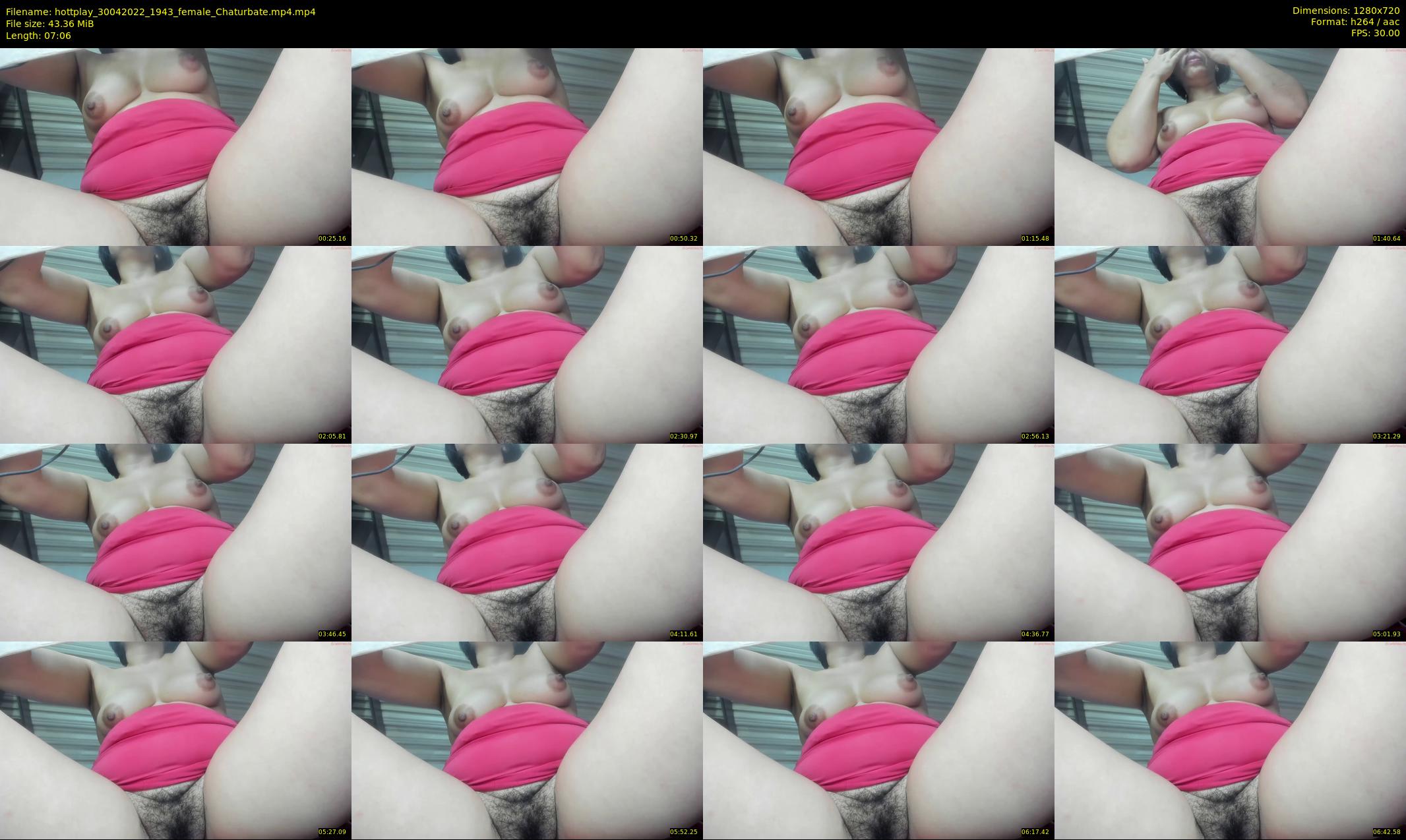 hottplay — 8 minute Chaturbate female cam show recording, 720p, Apr 30, 2022
