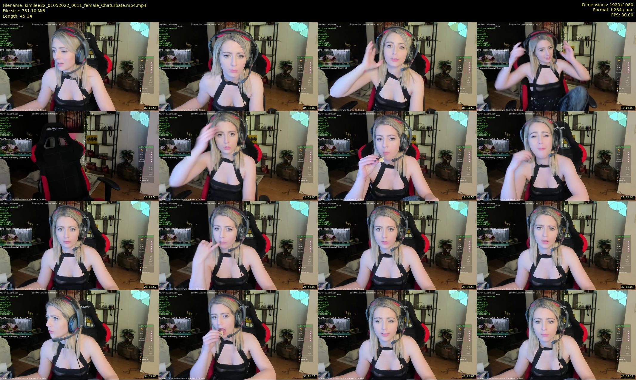 kimilee22 — 46 minute Chaturbate female cam show recording, 1080p, May 1, 2022