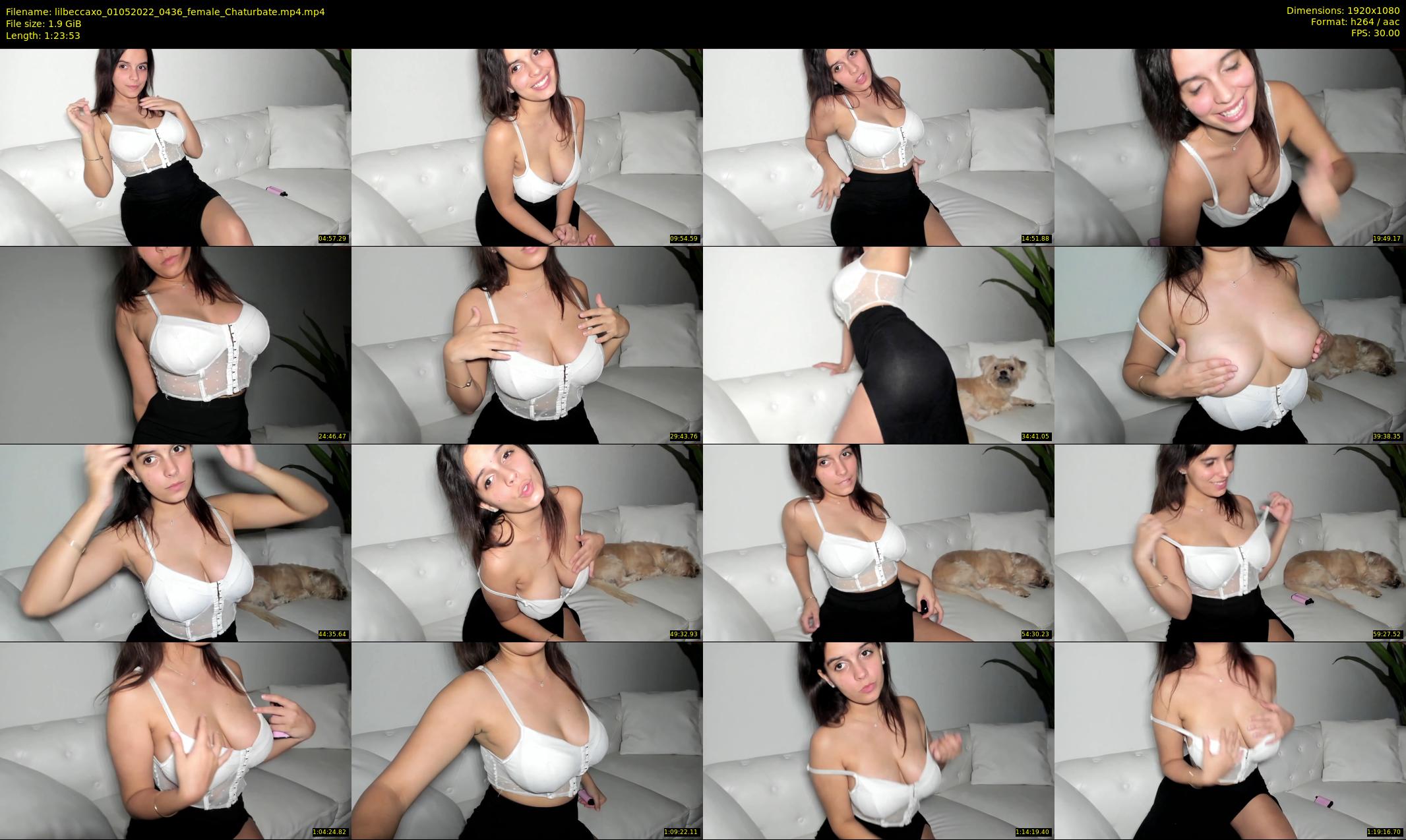 lilbeccaxo — 84 minute Chaturbate female cam show recording, 1080p, May 1, 2022