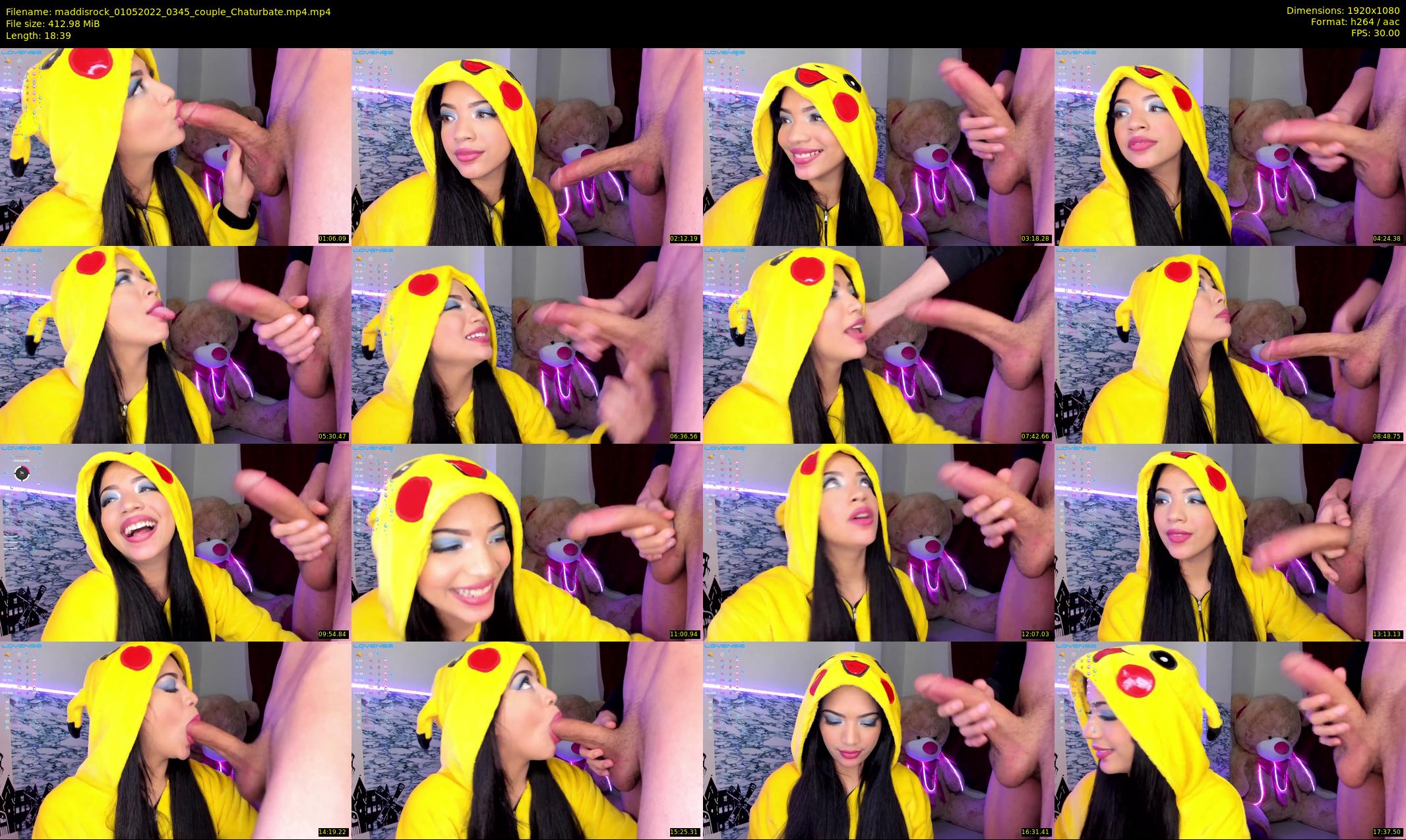 maddisrock — 19 minute Chaturbate couple cam show recording, 1080p, May 1, 2022