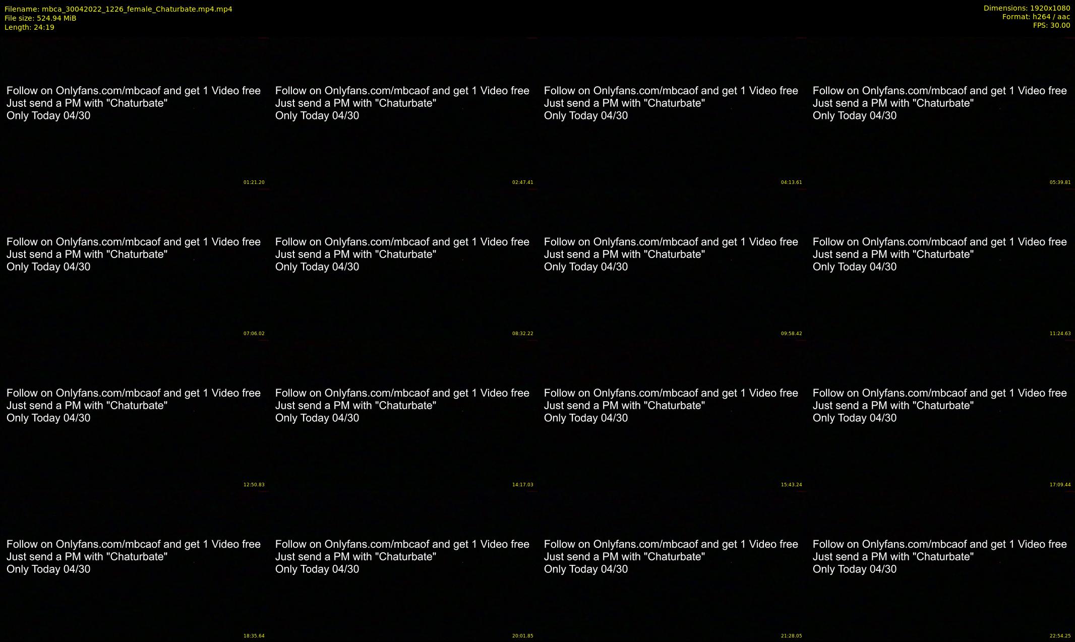 mbca — 25 minute Chaturbate couple cam show recording, 1080p, Apr 30, 2022