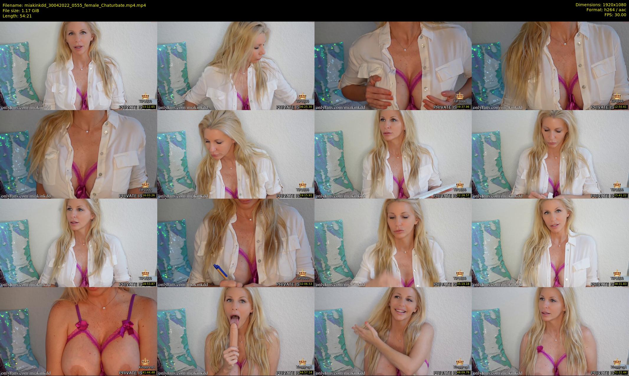 miakinkdd — 55 minute Chaturbate female cam show recording, 1080p, Apr 30, 2022