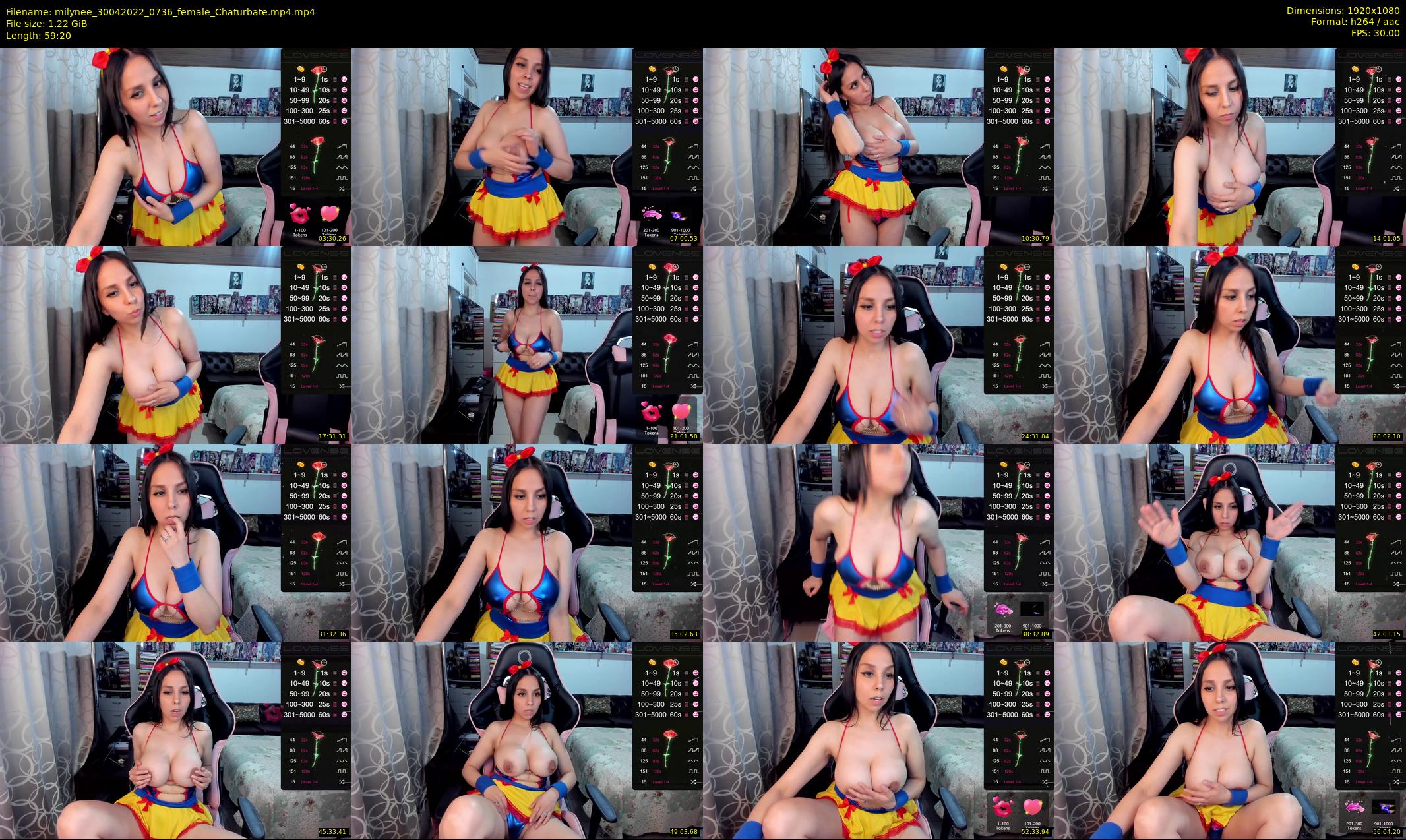 milynee — 60 minute Chaturbate female cam show recording, 1080p, Apr 30, 2022