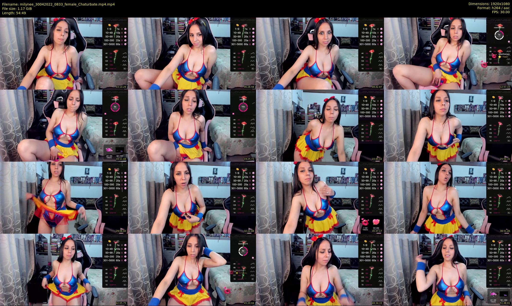 milynee — 55 minute Chaturbate female cam show recording, 1080p, Apr 30, 2022