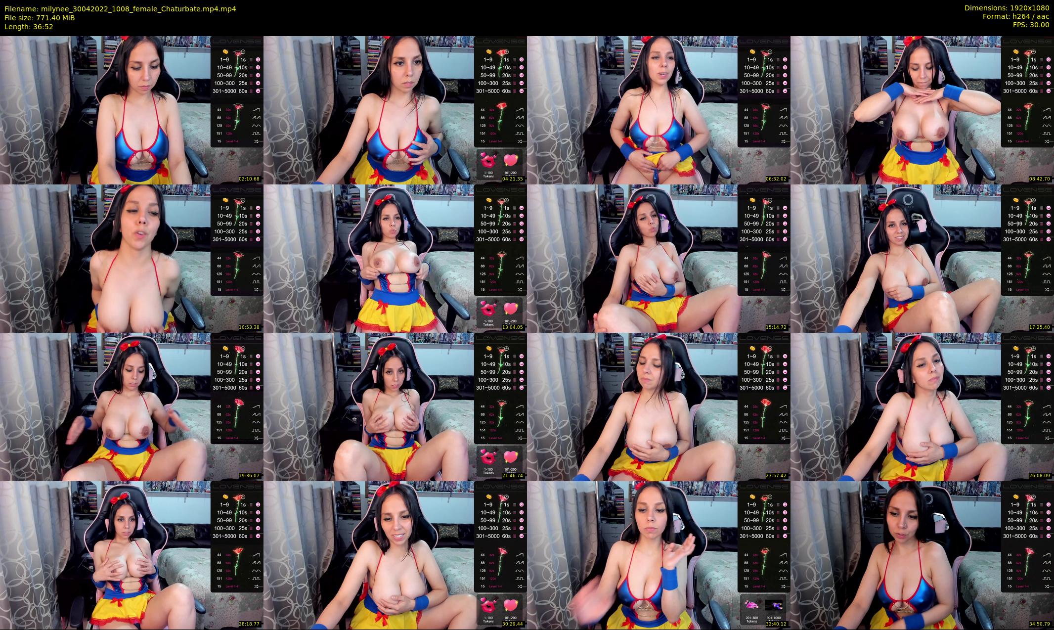 milynee — 37 minute Chaturbate female cam show recording, 1080p, Apr 30, 2022
