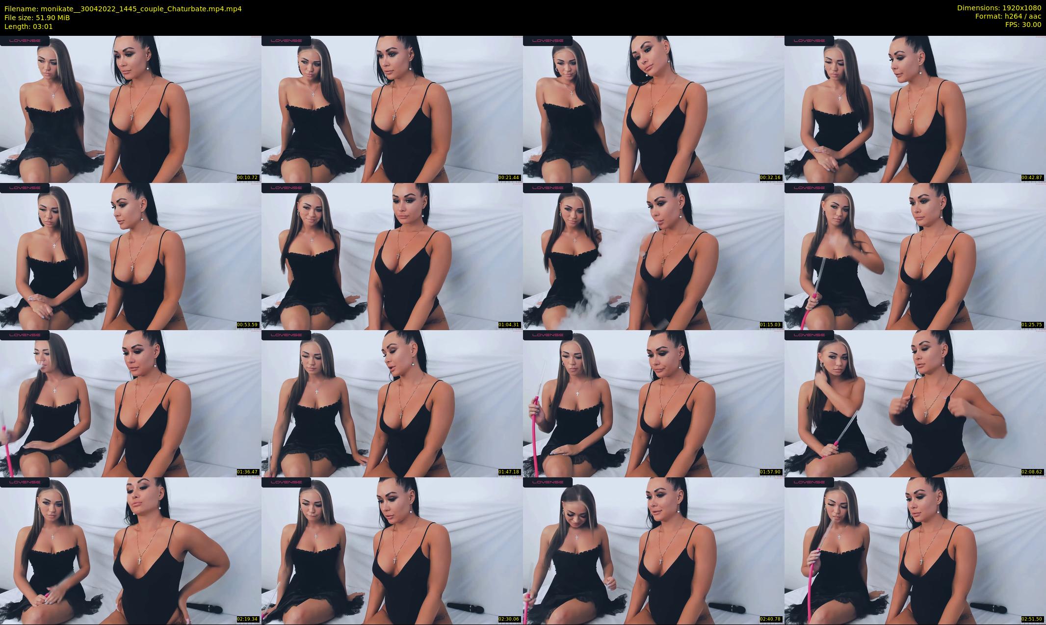 monikate_ — 4 minute Chaturbate couple cam show recording, 1080p, Apr 30, 2022
