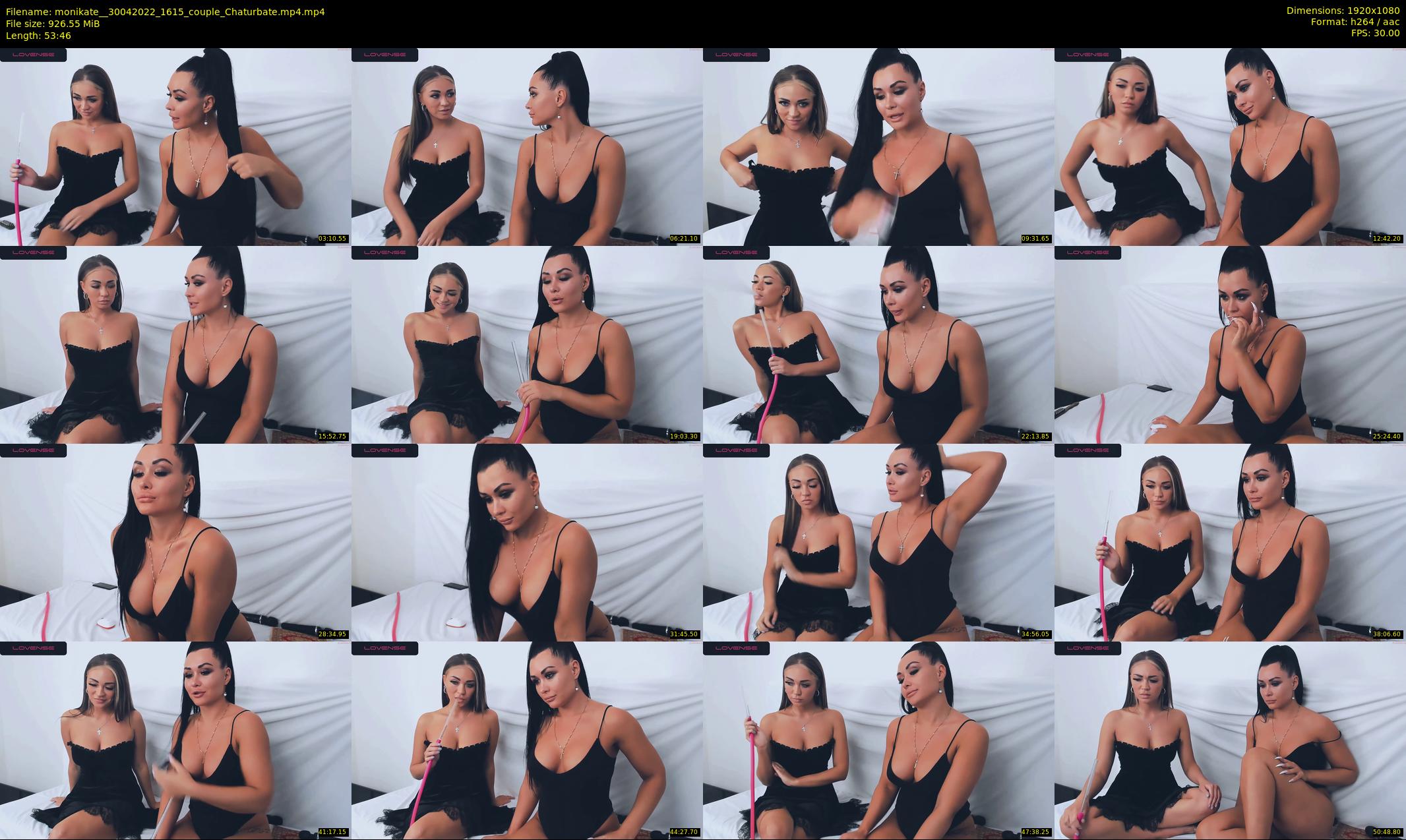monikate_ — 54 minute Chaturbate couple cam show recording, 1080p, Apr 30, 2022