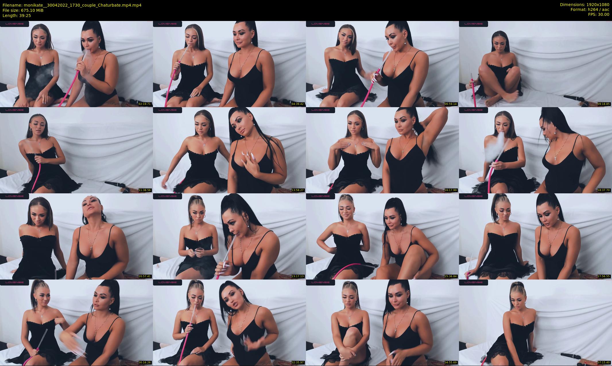 monikate_ — 40 minute Chaturbate couple cam show recording, 1080p, Apr 30, 2022